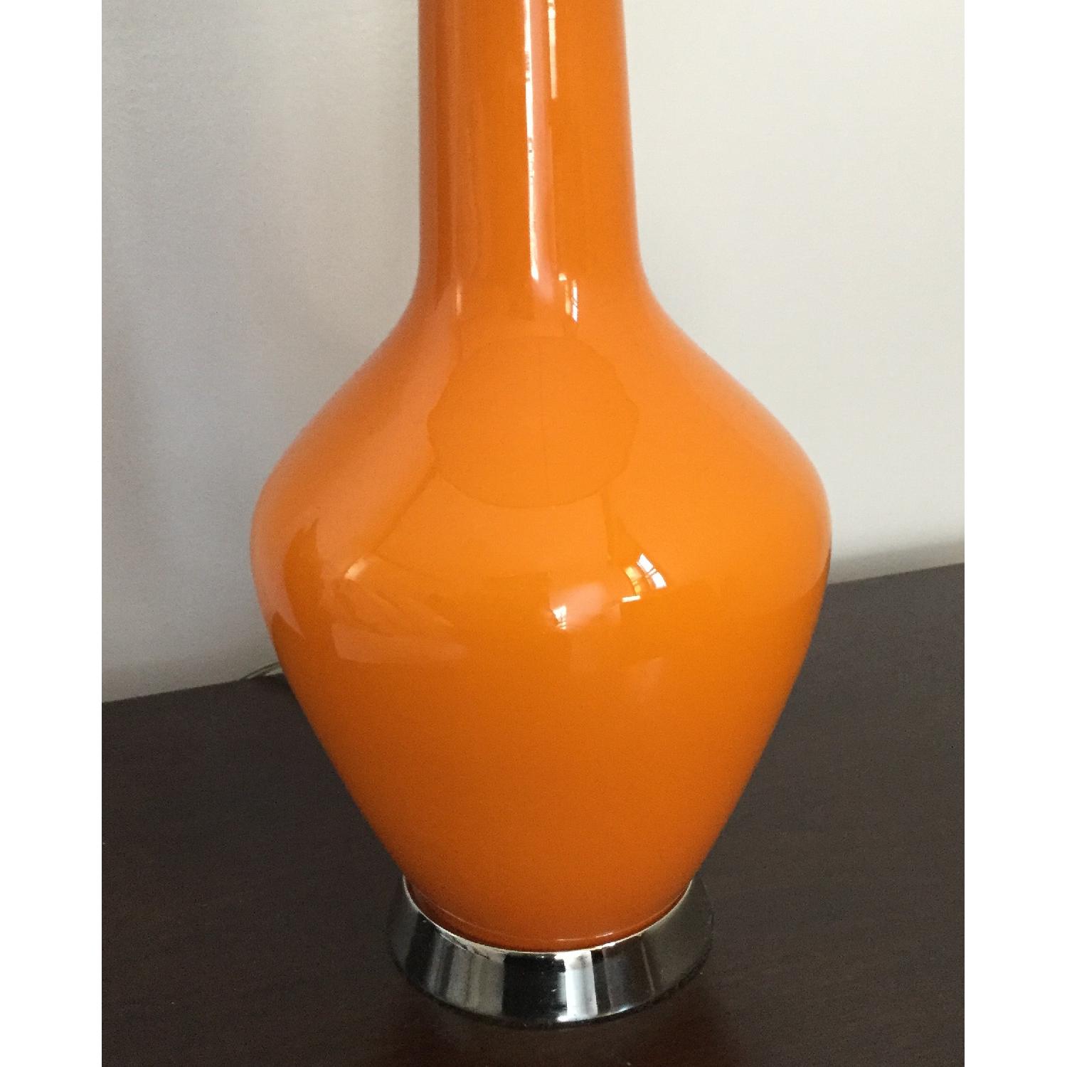 Jonathan Adler Capri Accent Table Lamp w/ Orange Base - image-2