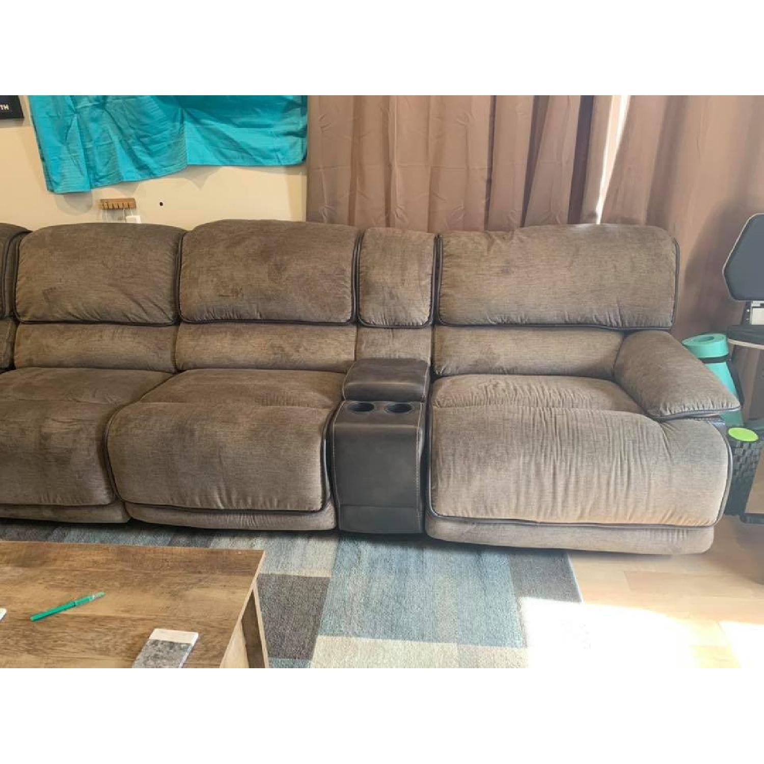 Bob's Dawson 7 Piece Sectional Sofa AptDeco