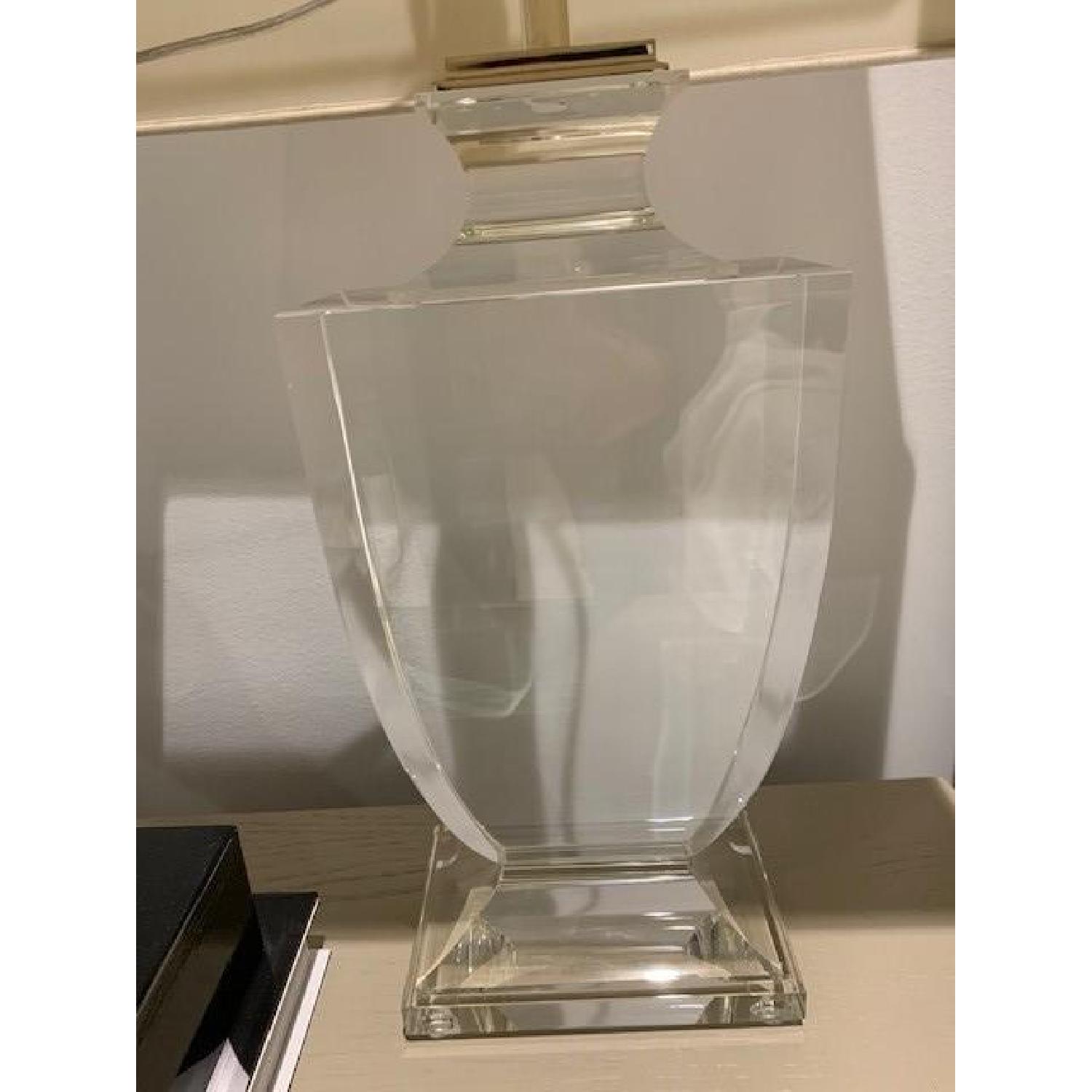 Restoration Hardware Palladian Crystal Urn Table Lamp - image-1