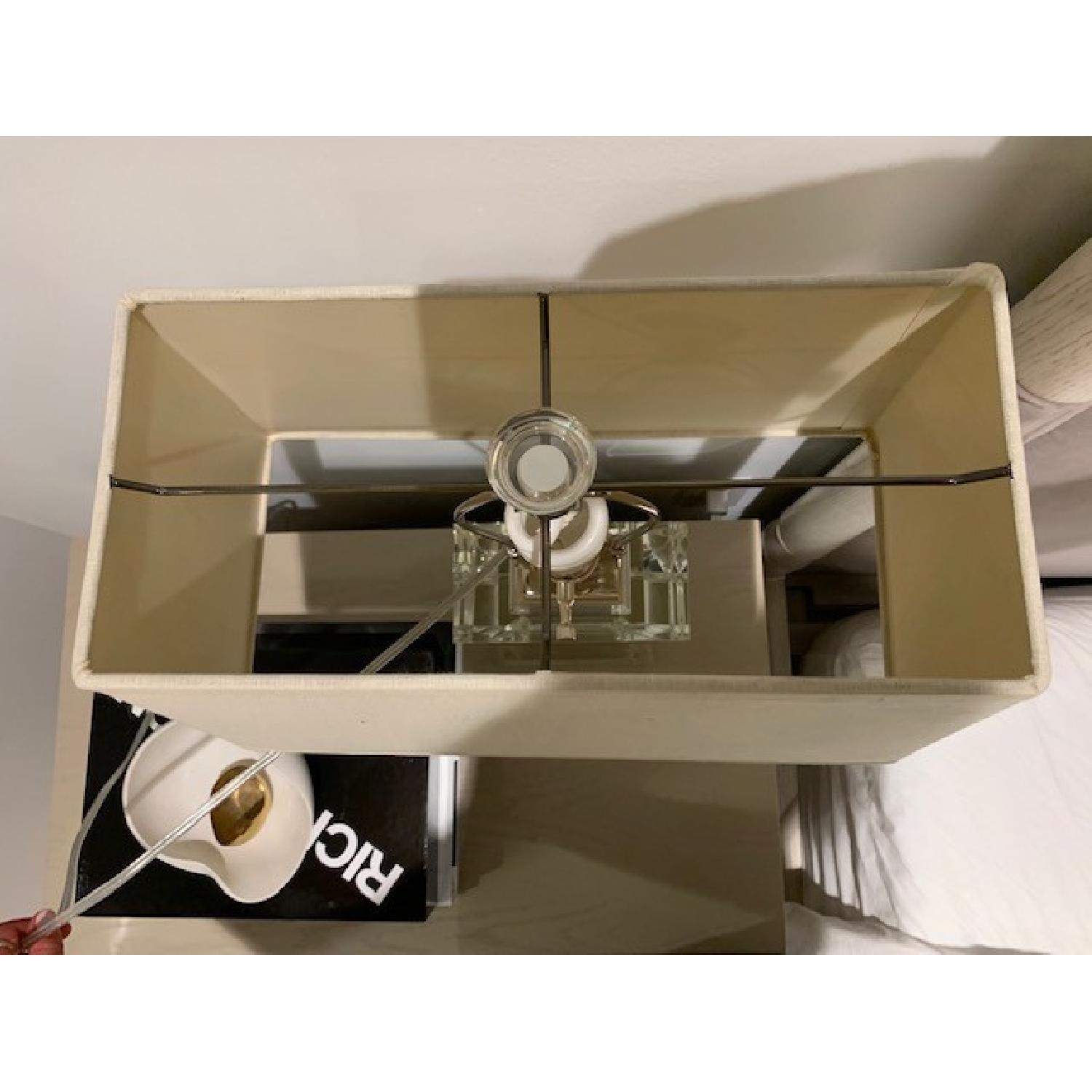 Restoration Hardware Palladian Crystal Urn Table Lamp - image-2