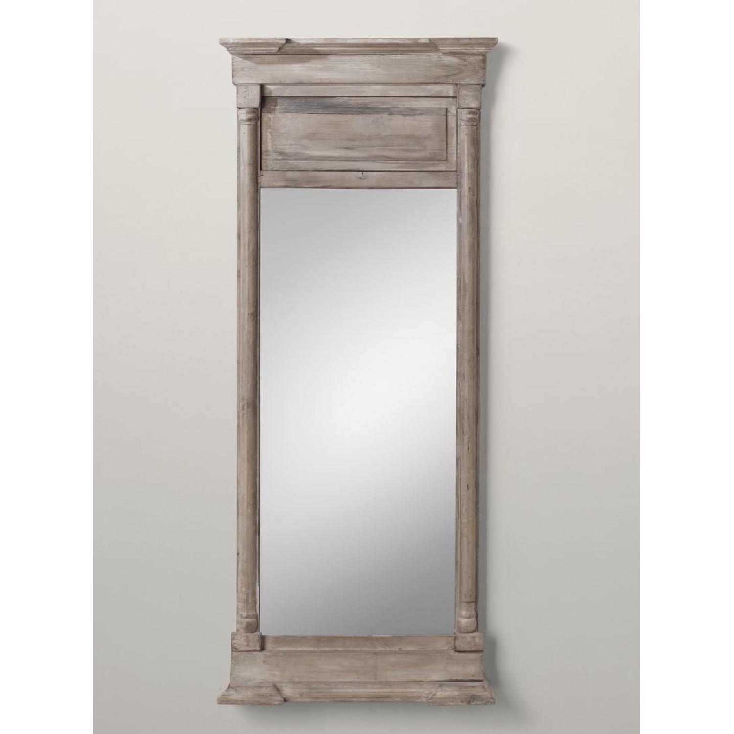 Restoration Hardware Hand-Carved Mirror - image-1