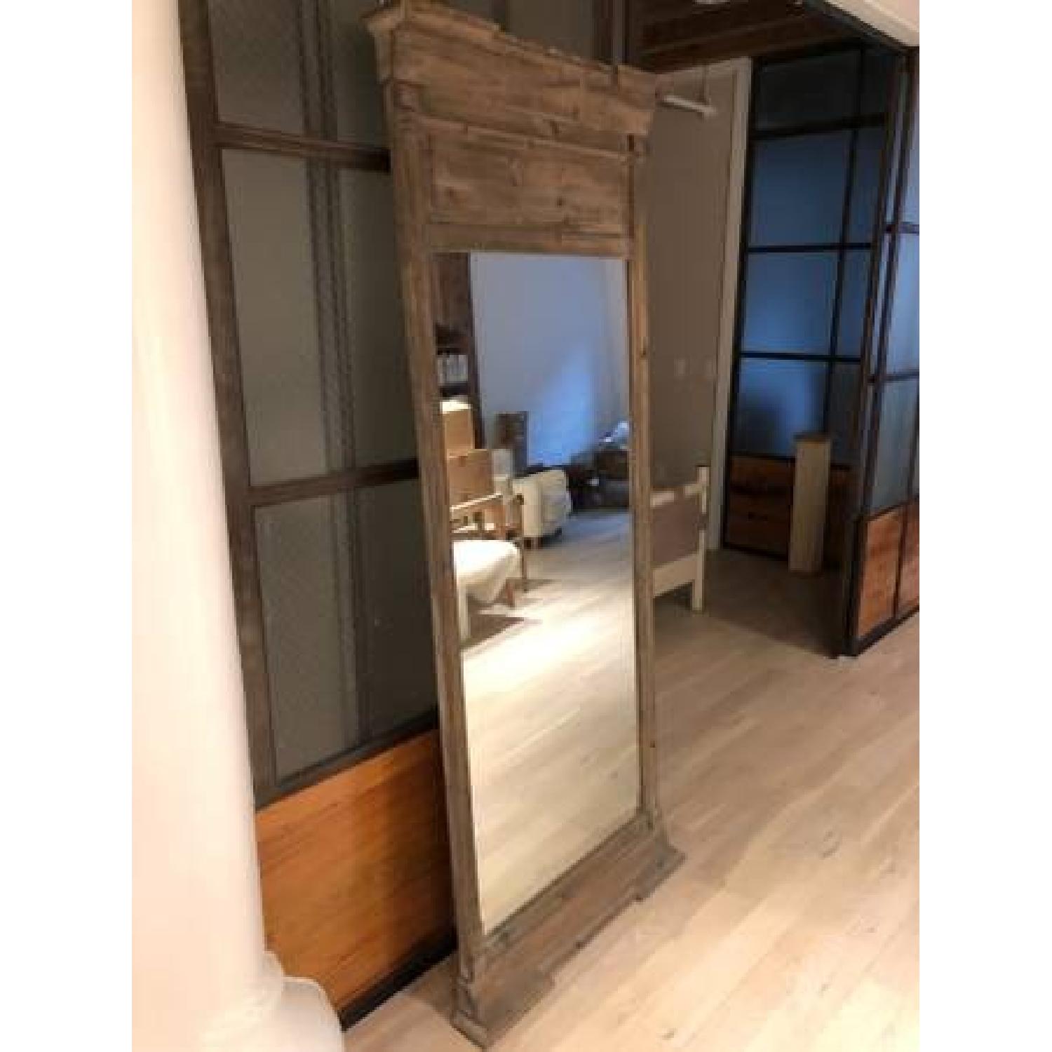 Restoration Hardware Hand-Carved Mirror - image-2