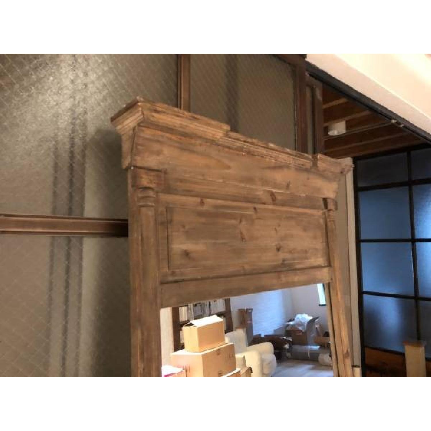 Restoration Hardware Hand-Carved Mirror - image-4