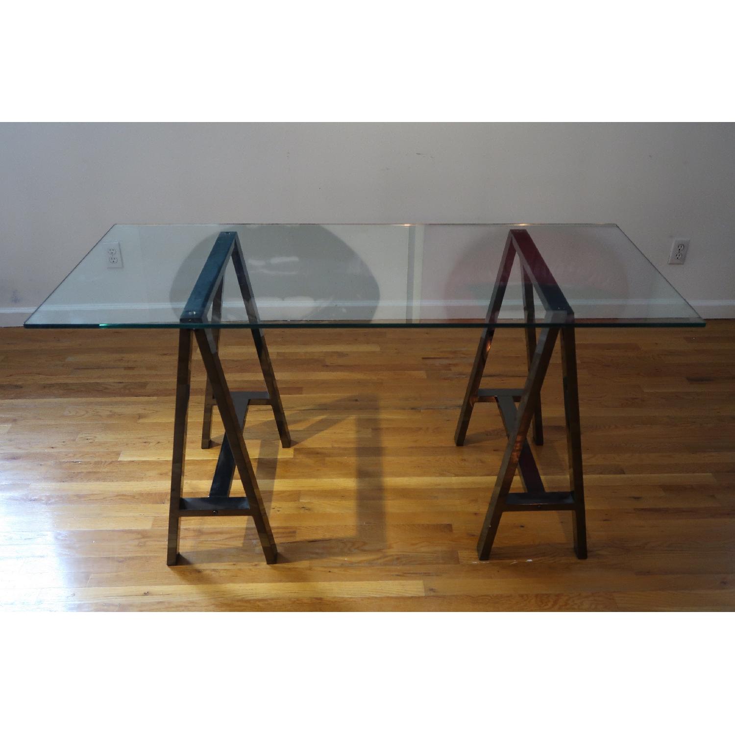 West Elm Sawhorse Table - image-2