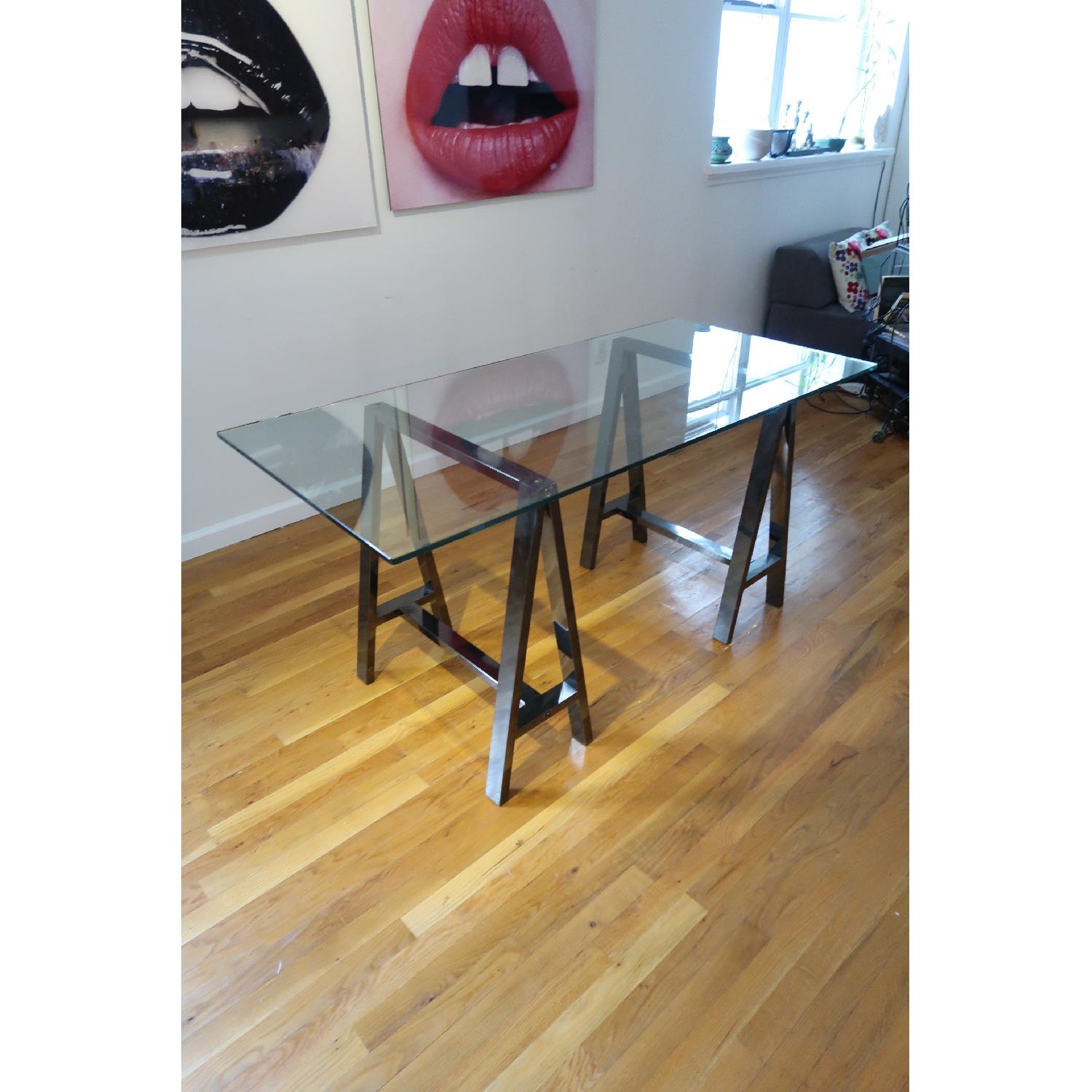 West Elm Sawhorse Table - image-4