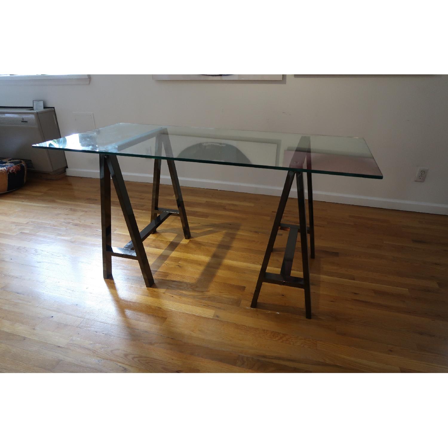 West Elm Sawhorse Table - image-6