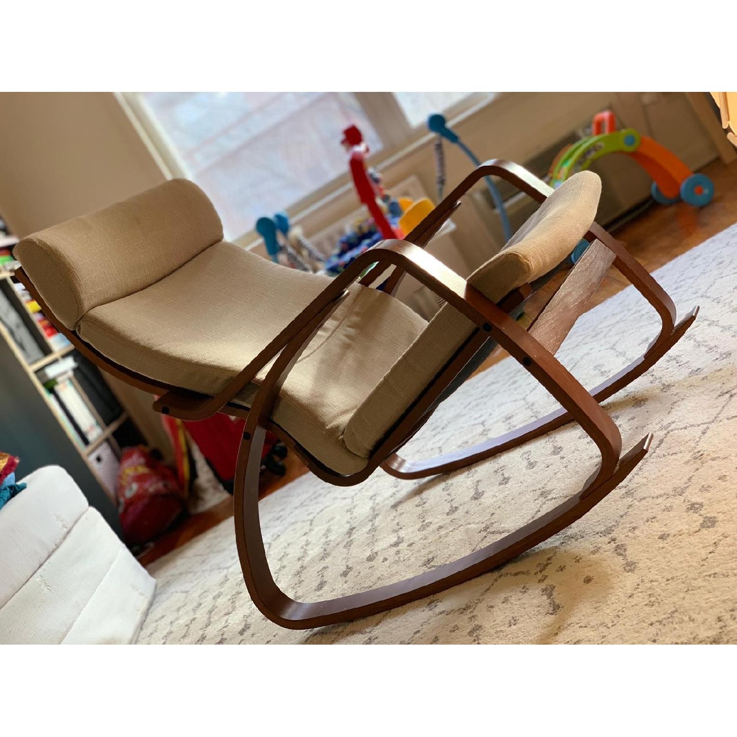 Ikea Poang Rocking Chair w/ Cushion - image-3