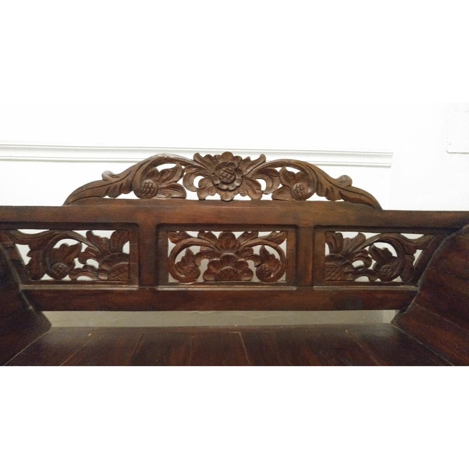 Hand-Carved Balinese Daybed - image-5