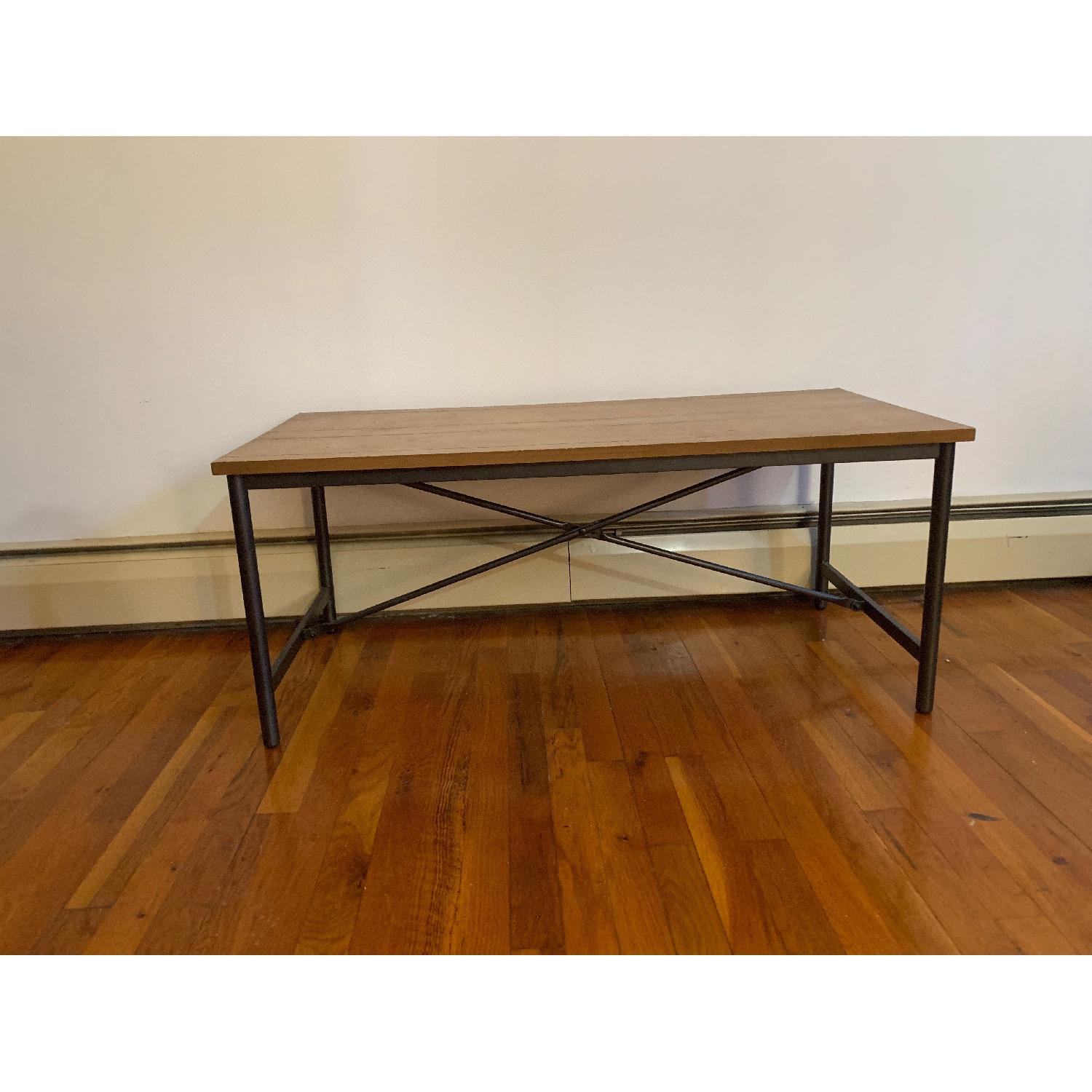 Rustic Industrial Style Coffee Table - image-4