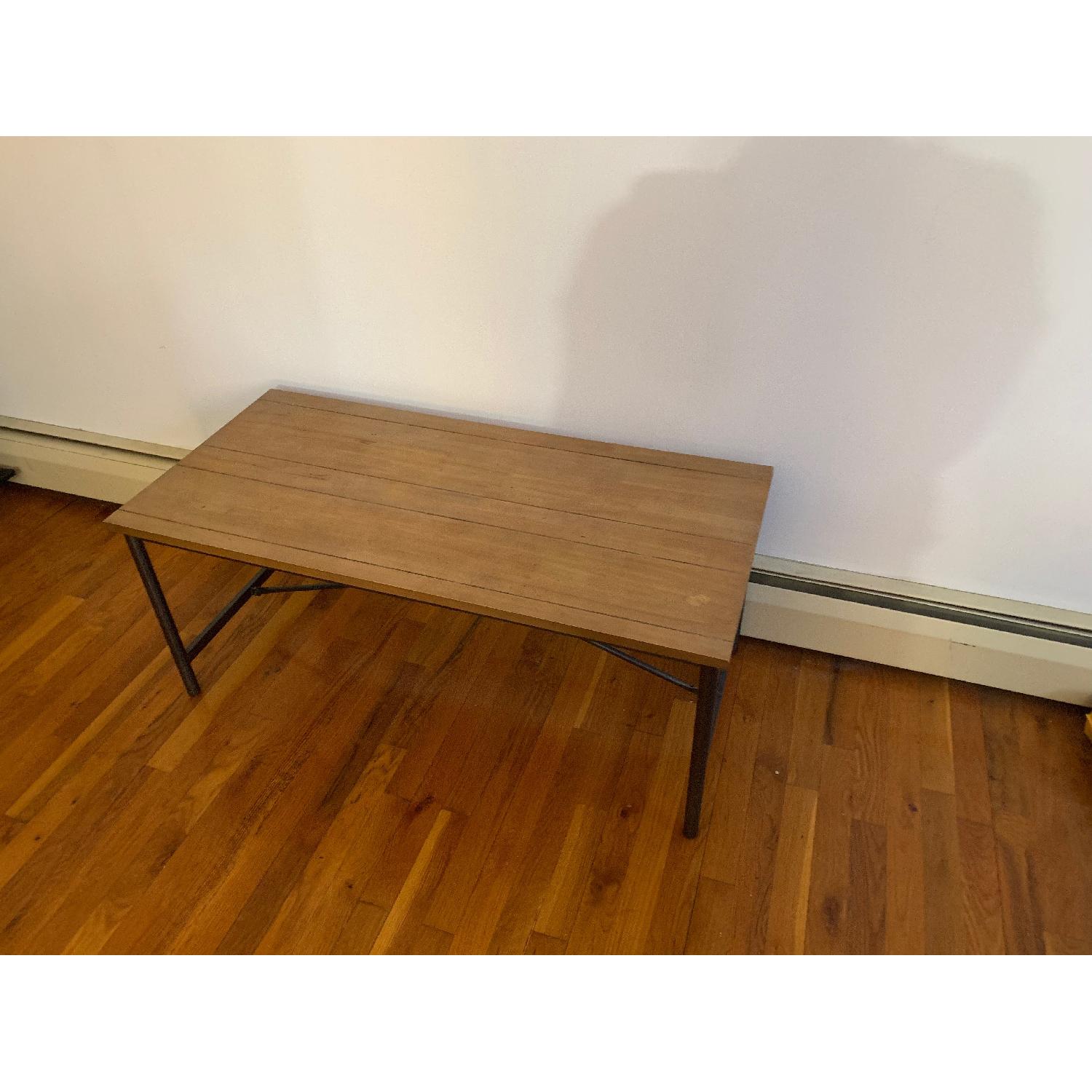 Rustic Industrial Style Coffee Table - image-5