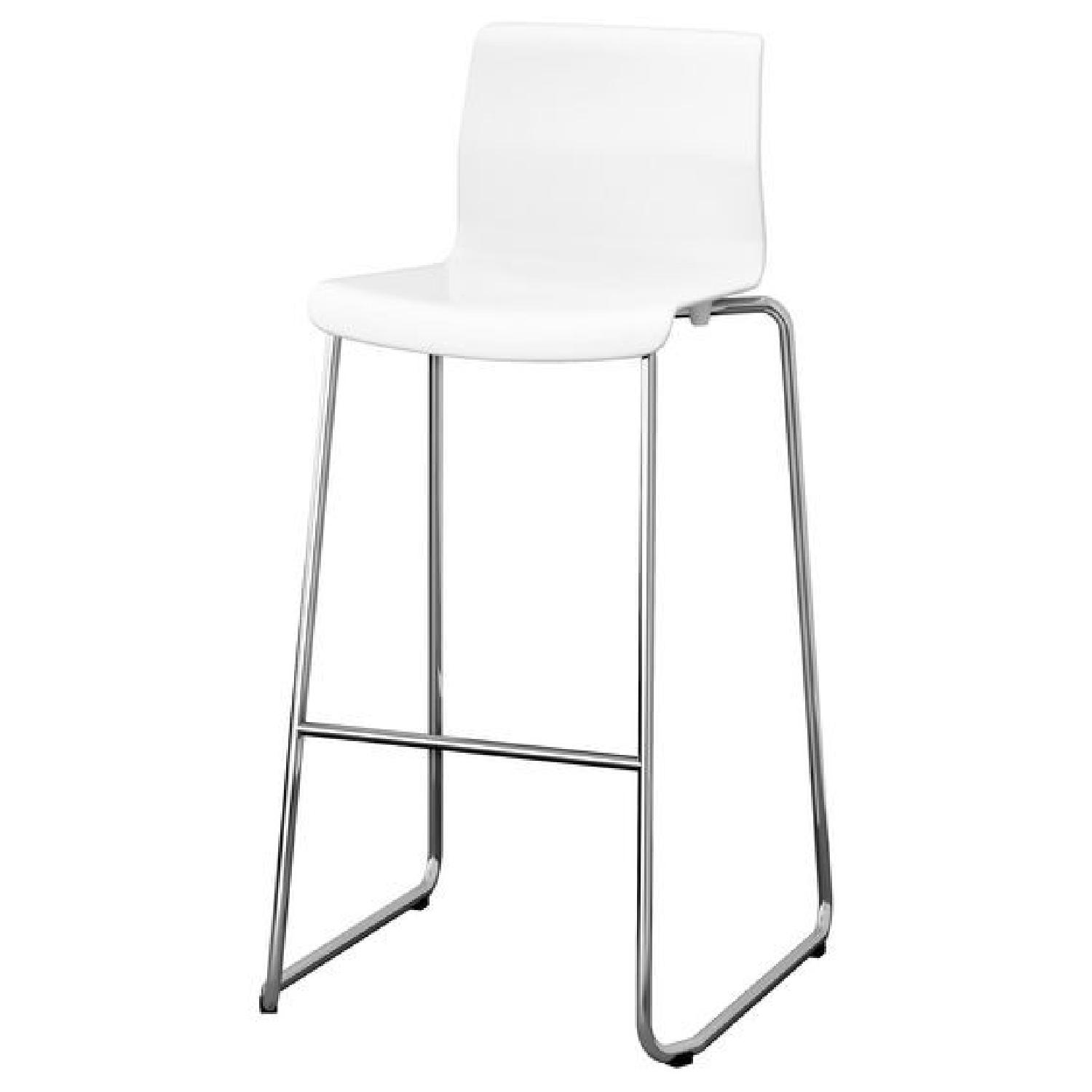 Ikea Utby Table w/ 4 Glenn Bar Stools - image-6