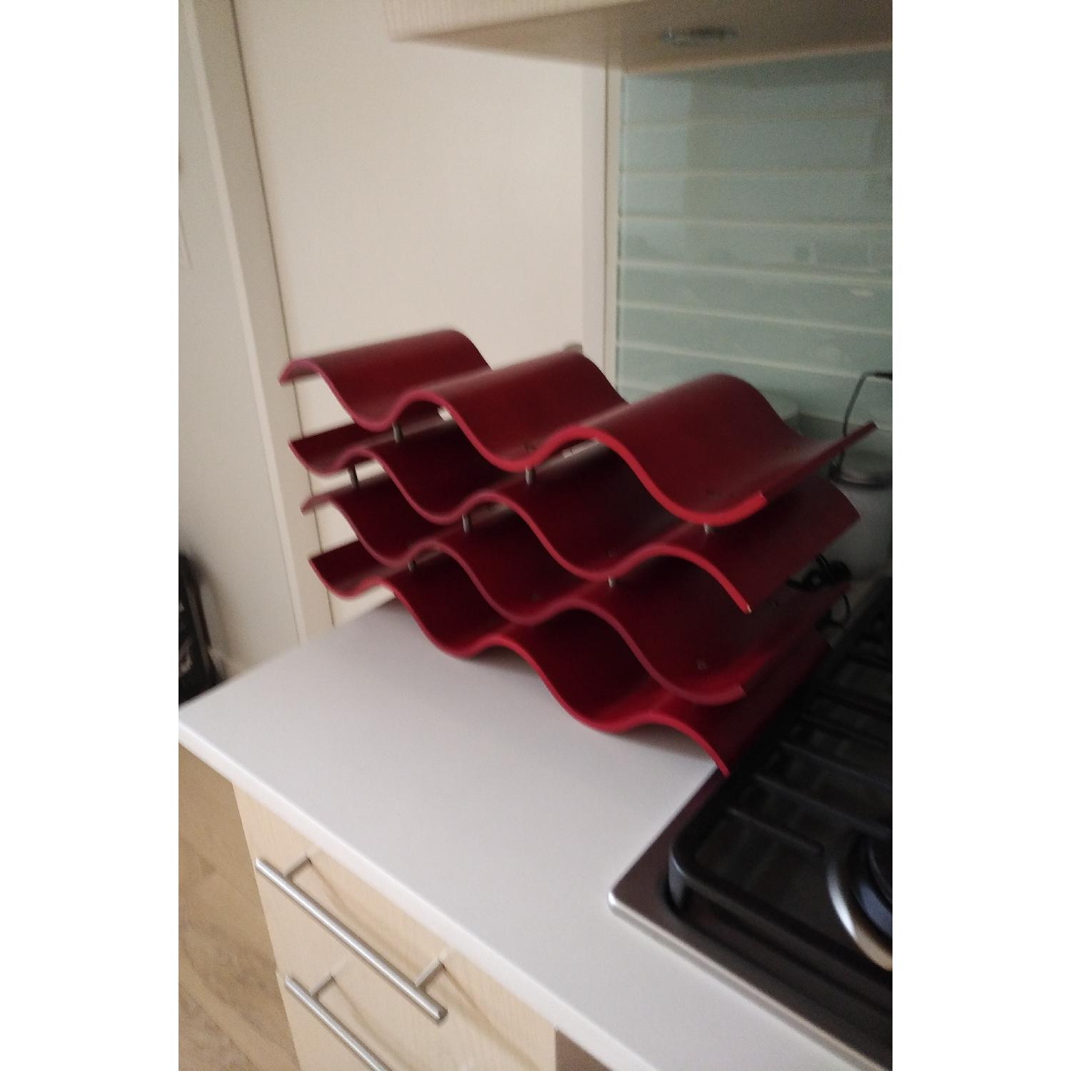 Oenophilia Bali Red 12-Bottle Wine Rack - image-2
