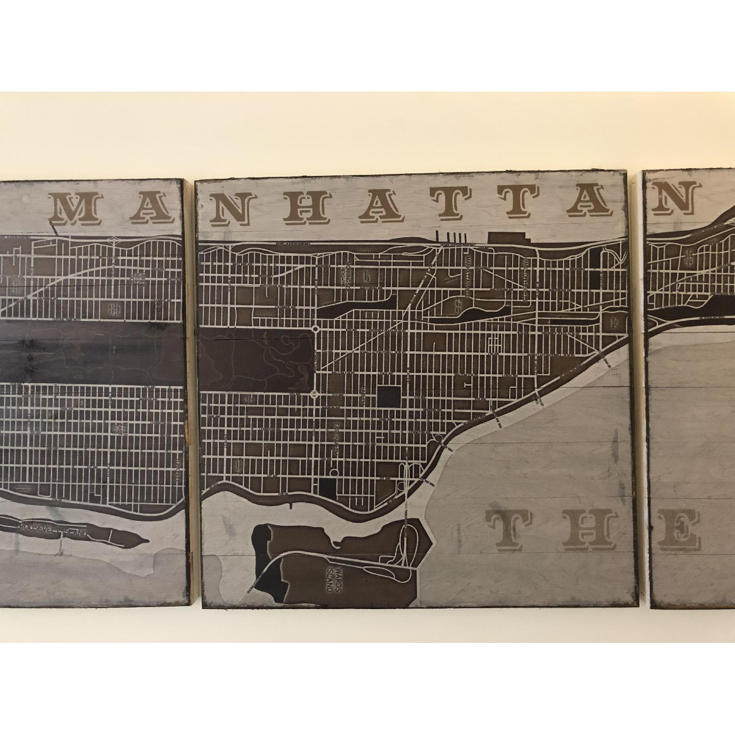Pottery Barn Manhattan 4 Piece Wall Art - image-3