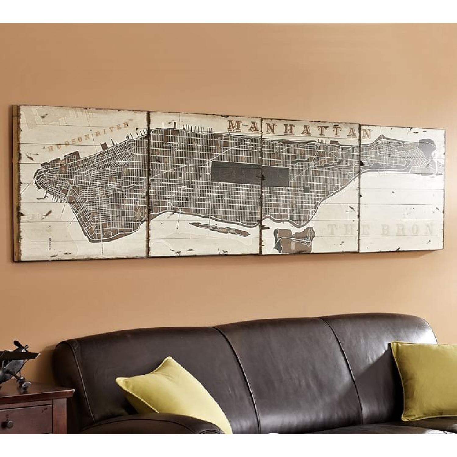 Pottery Barn Manhattan 4 Piece Wall Art - image-5