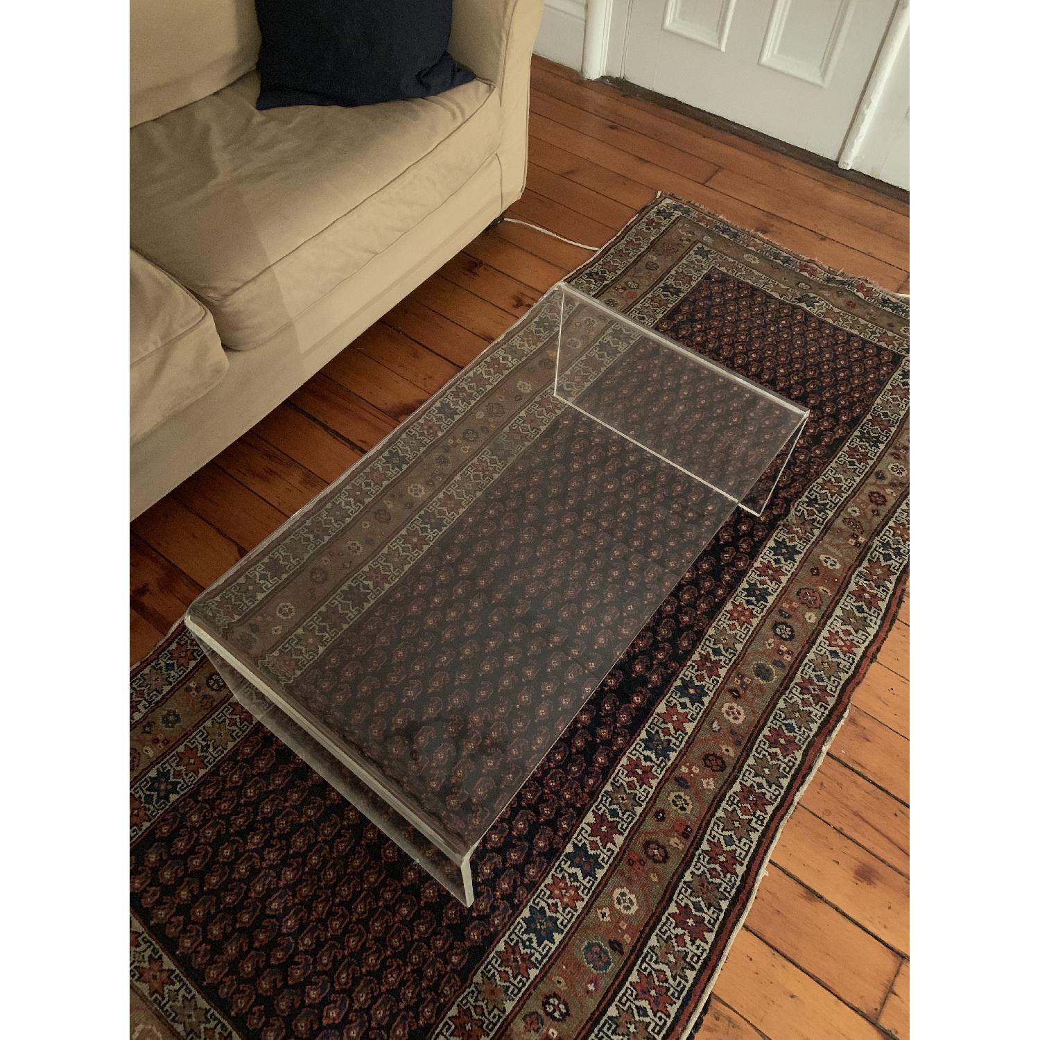 CB2 Acrylic Coffee Table - image-2