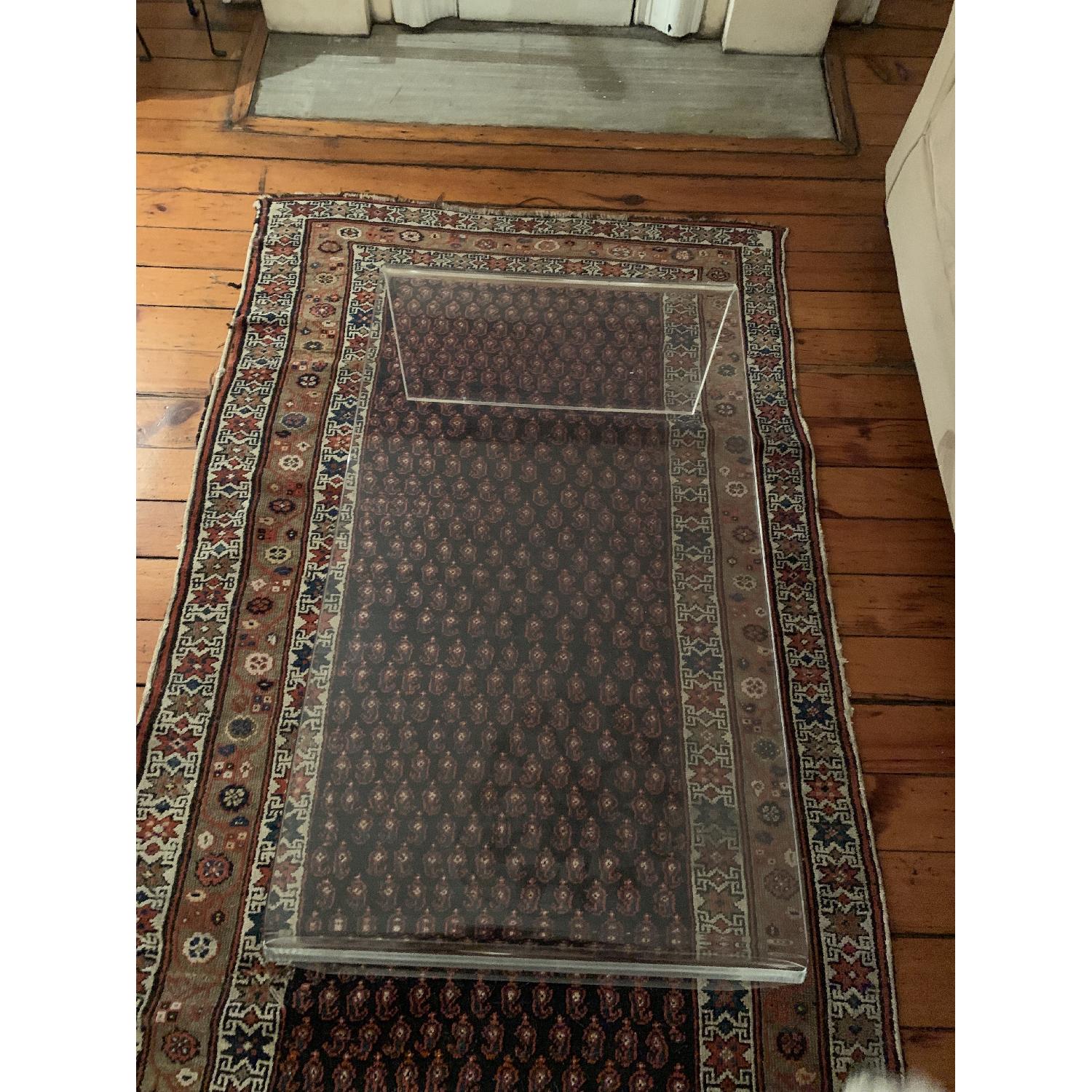 CB2 Acrylic Coffee Table - image-3