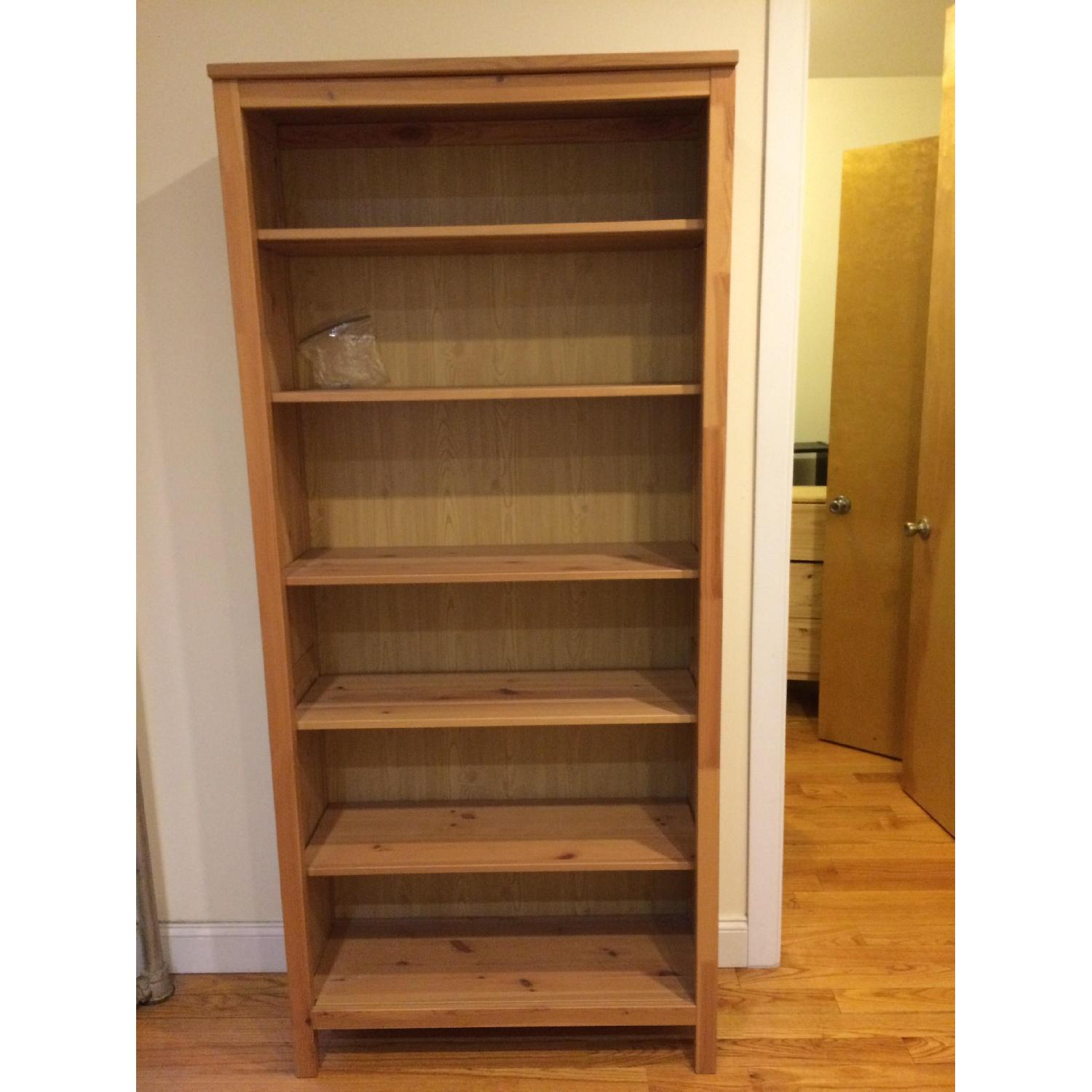Ikea Hemnes Bookshelf in Natural Wood - image-1