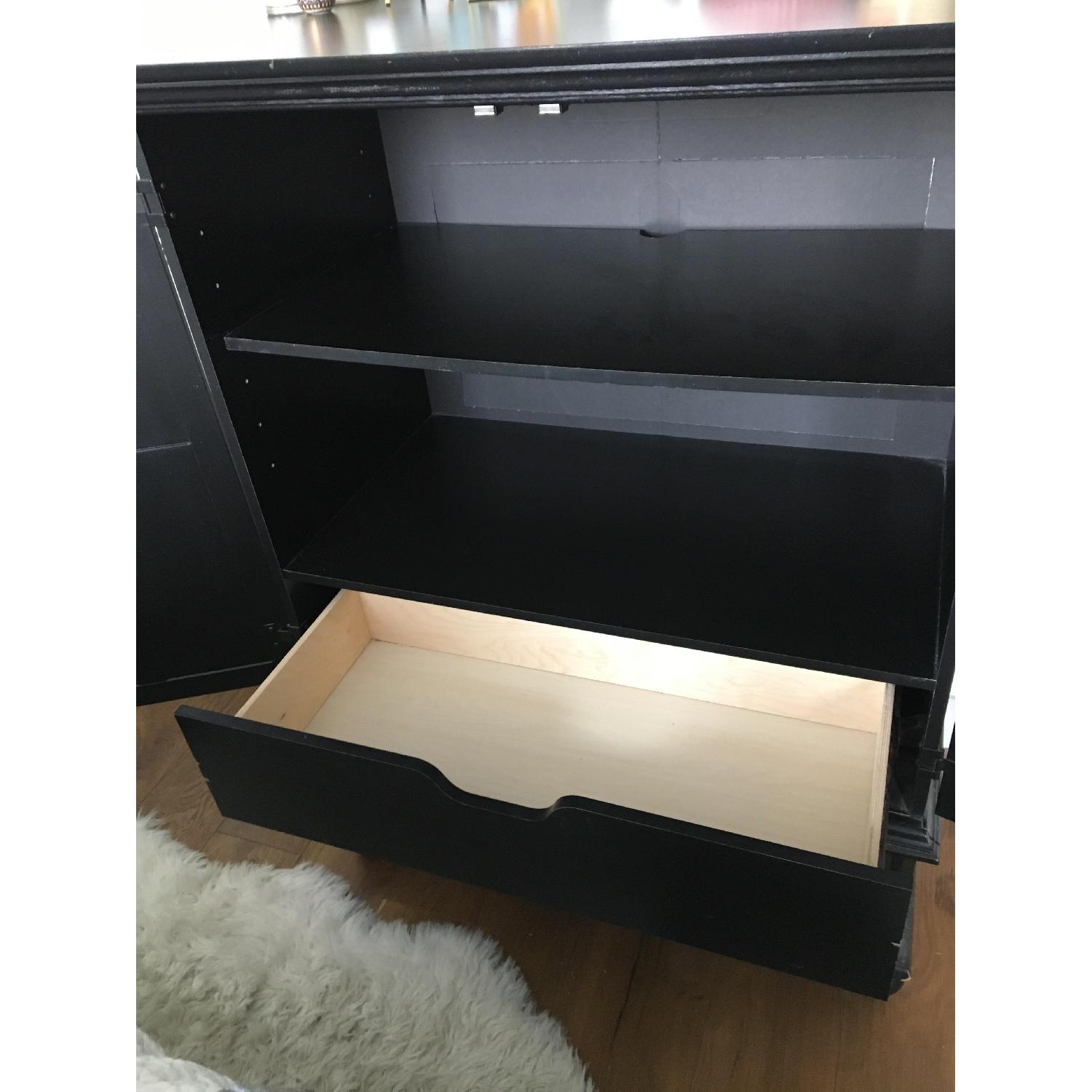 Target Entertainment Center in Black AptDeco