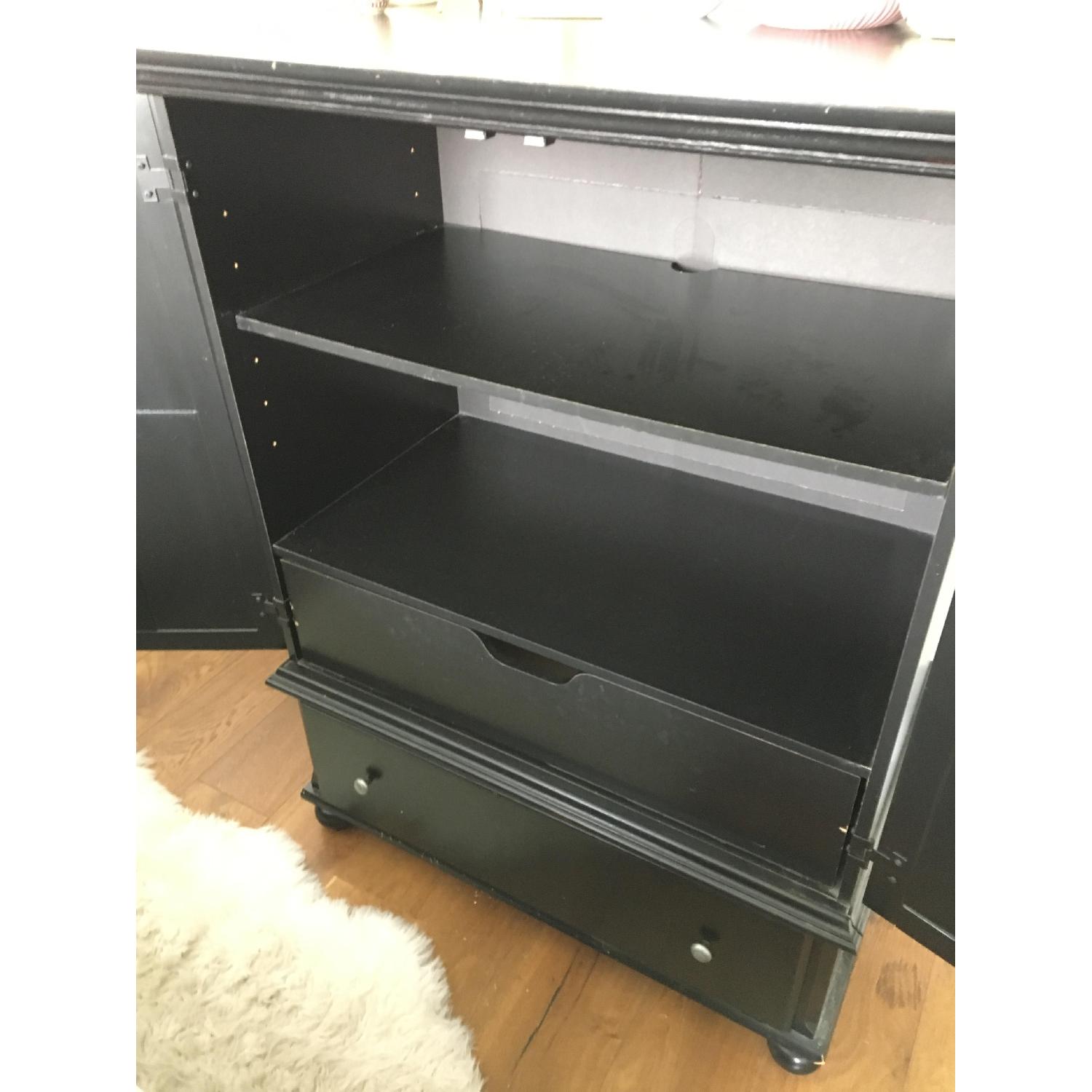 Target Entertainment Center in Black AptDeco