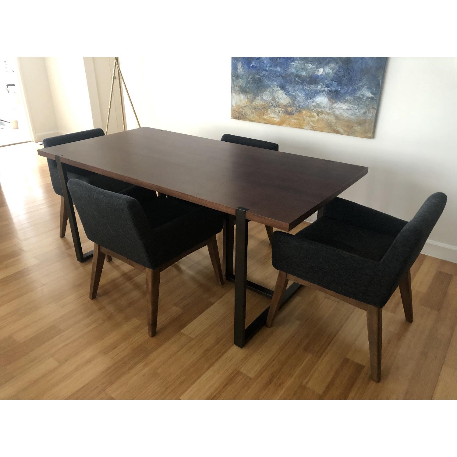 Article Oscuro Dark Walnut Dining Table - image-2