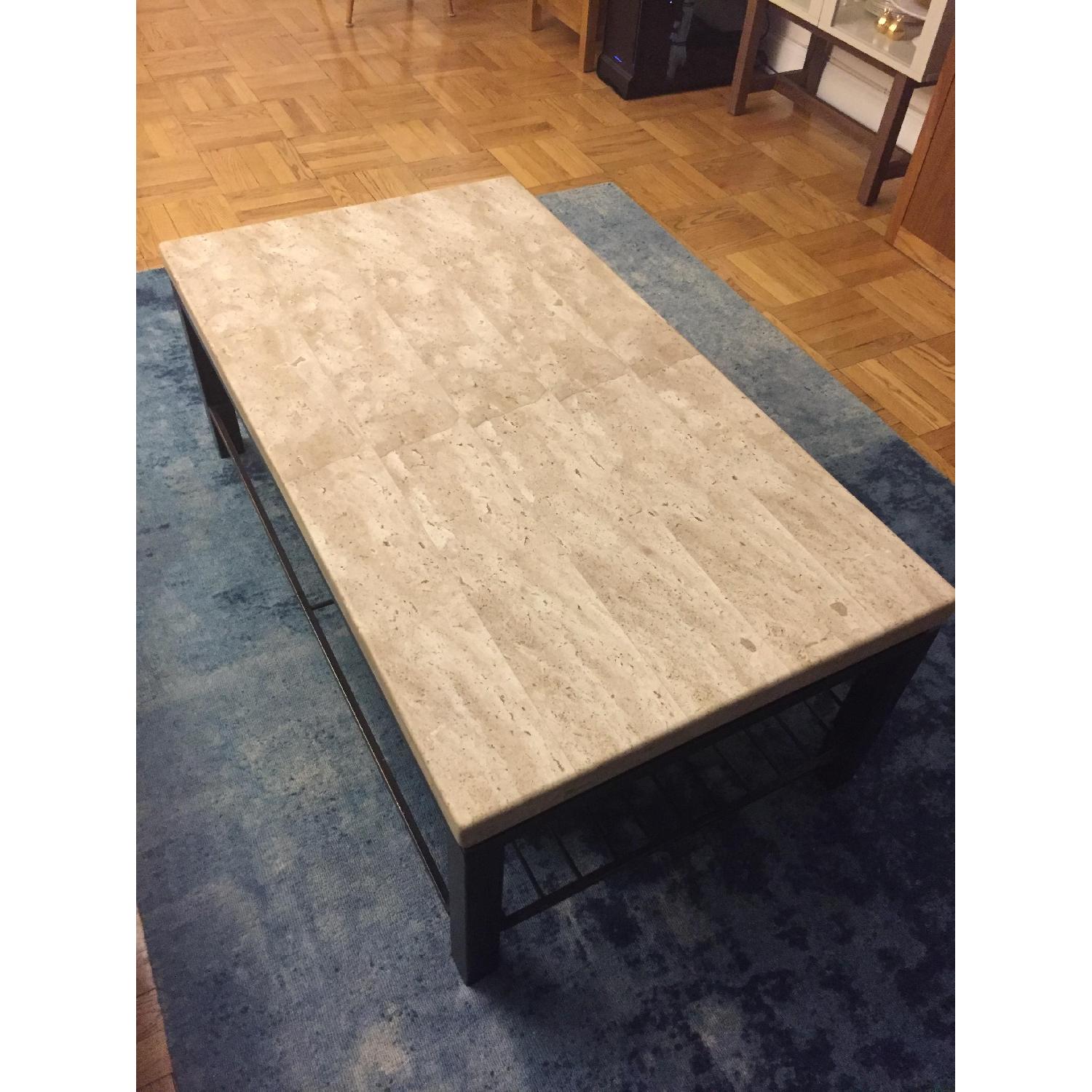 Macy's Tempo Rectangle Coffee + End Table - image-2