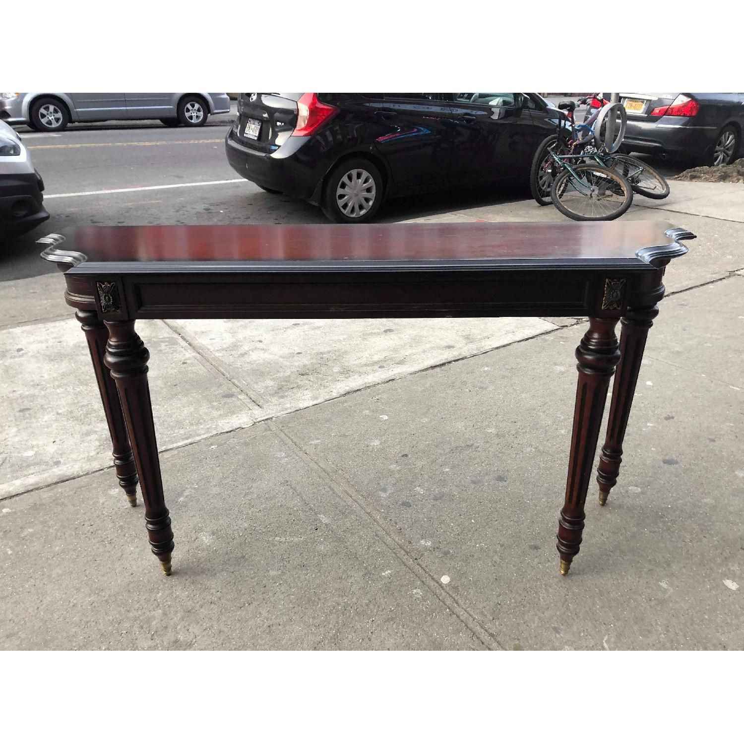 Mahogany Console/Entrance Table - image-1