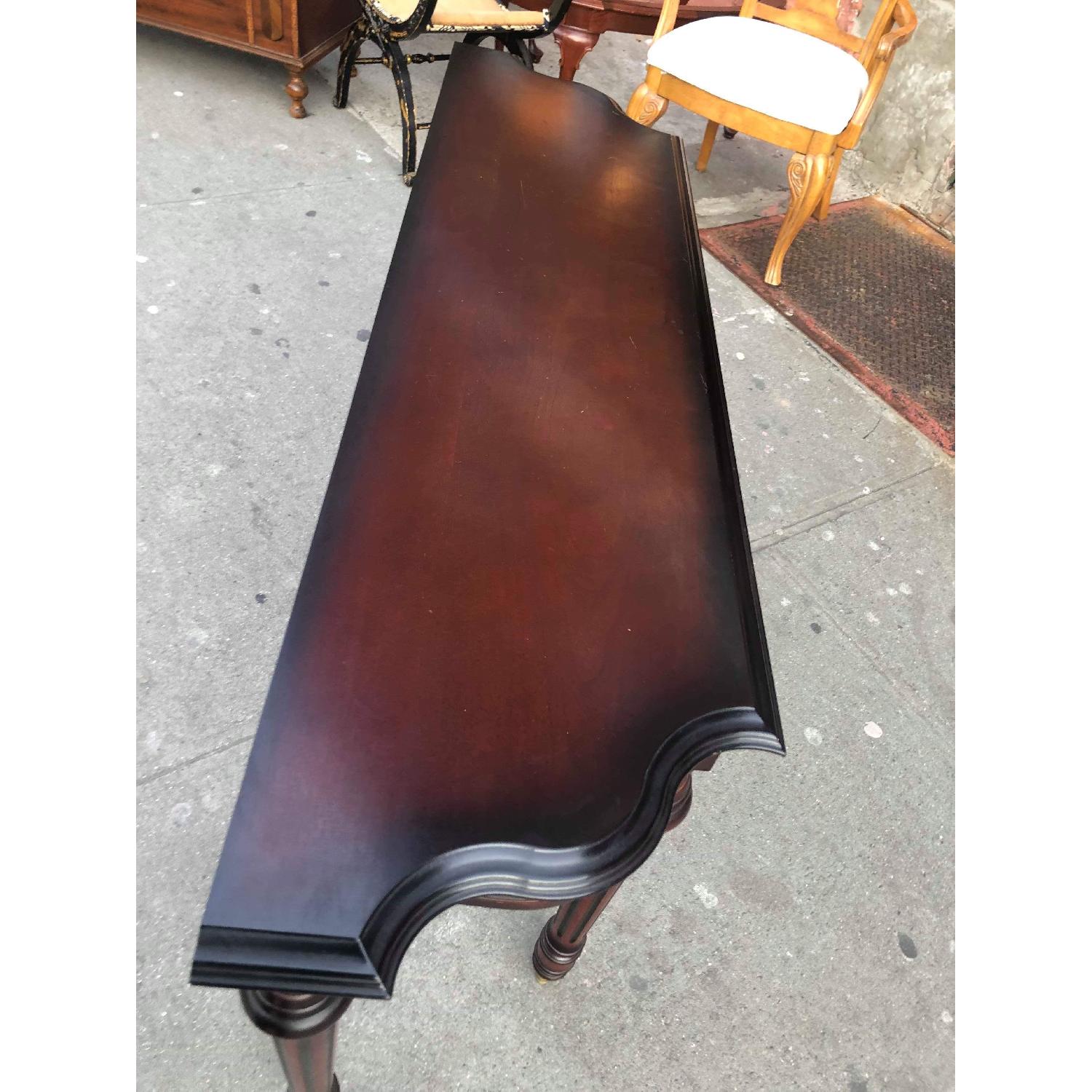 Mahogany Console/Entrance Table - image-3