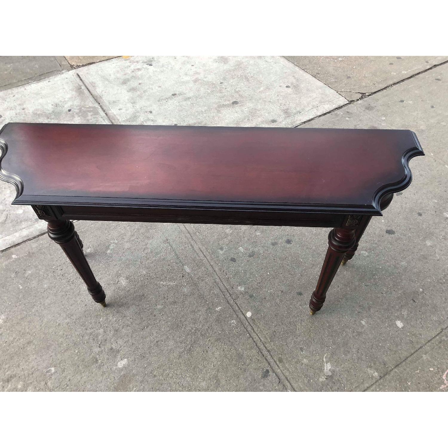 Mahogany Console/Entrance Table - image-4