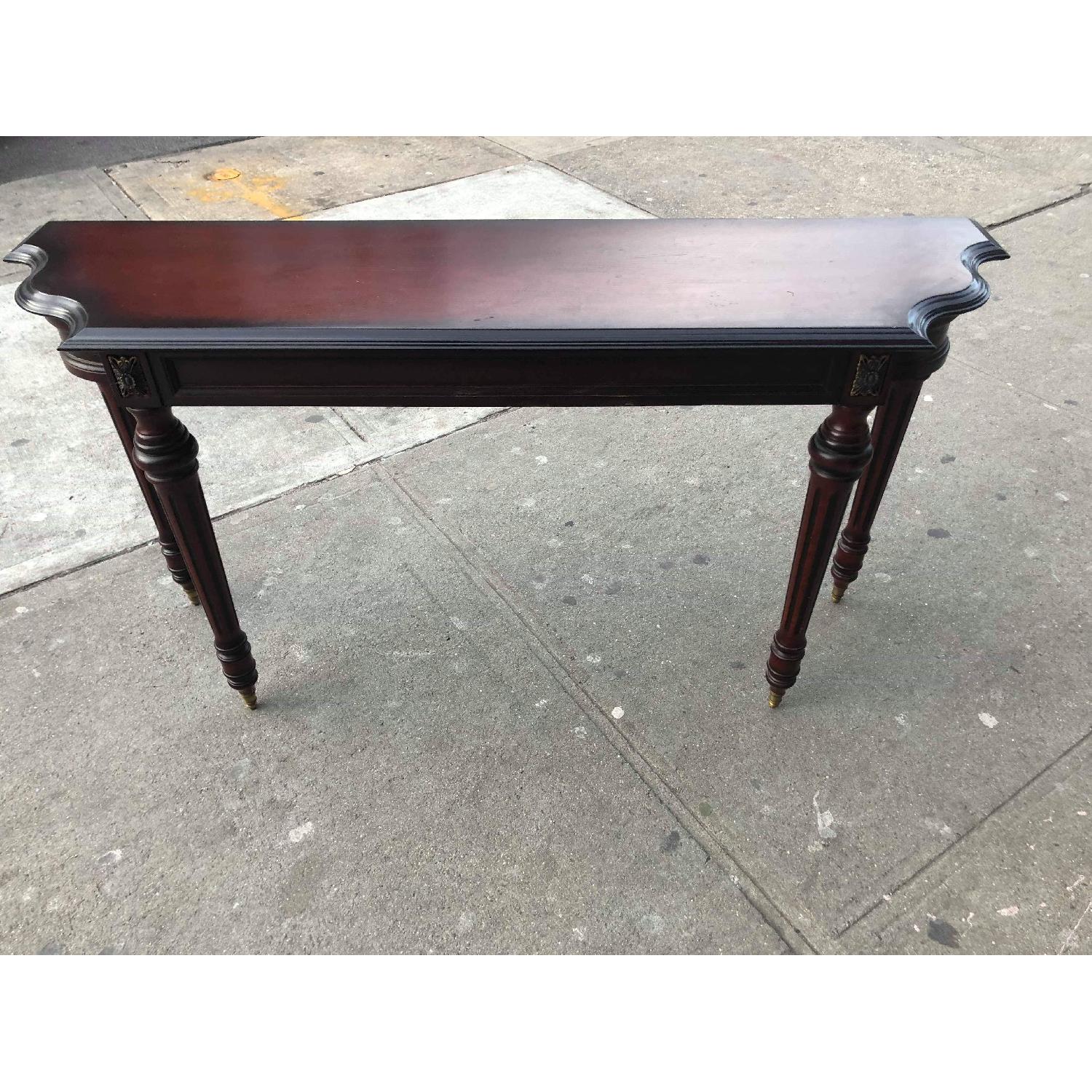 Mahogany Console/Entrance Table - image-10