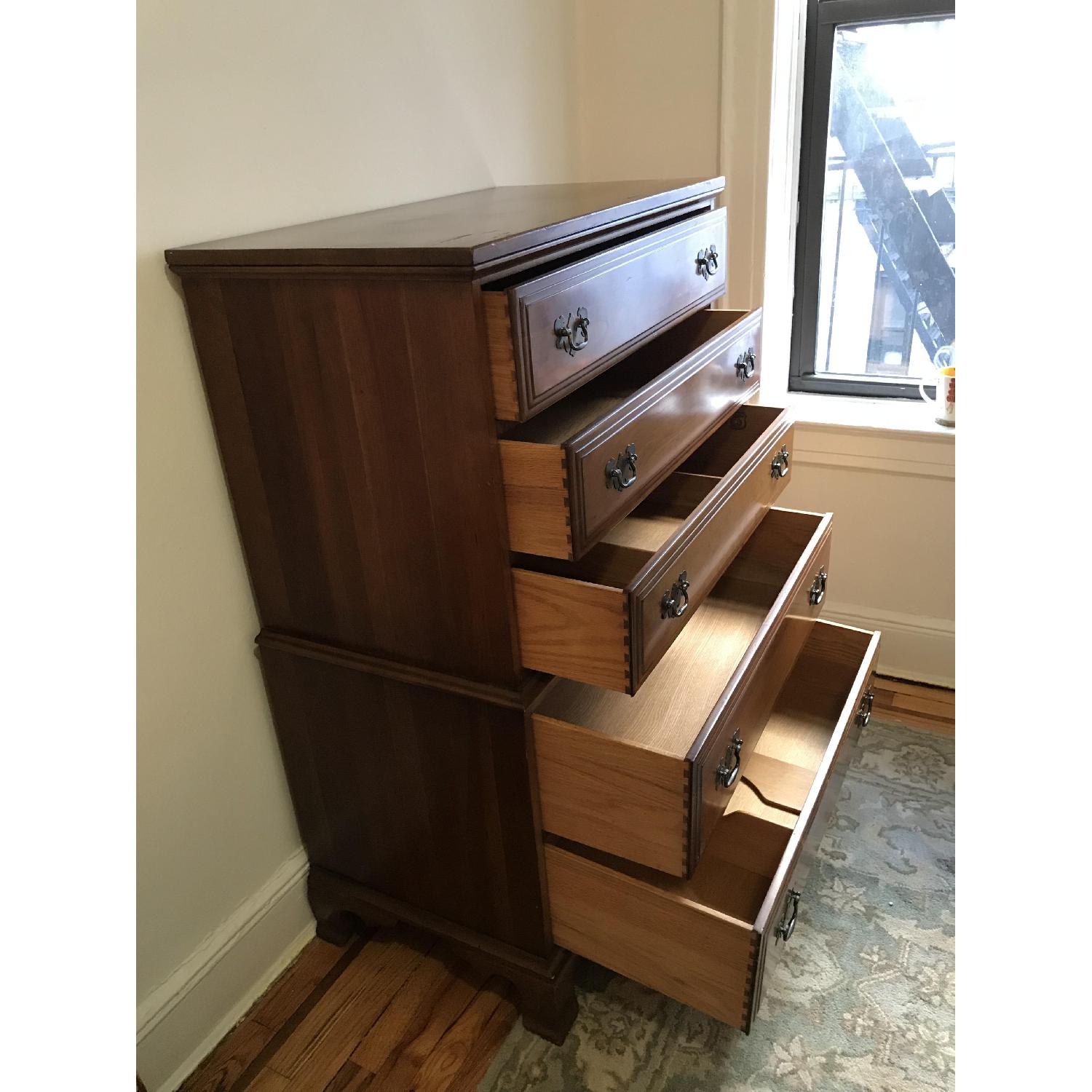 Davis Cabinet Company Solid Cherry Wood Dresser - image-1