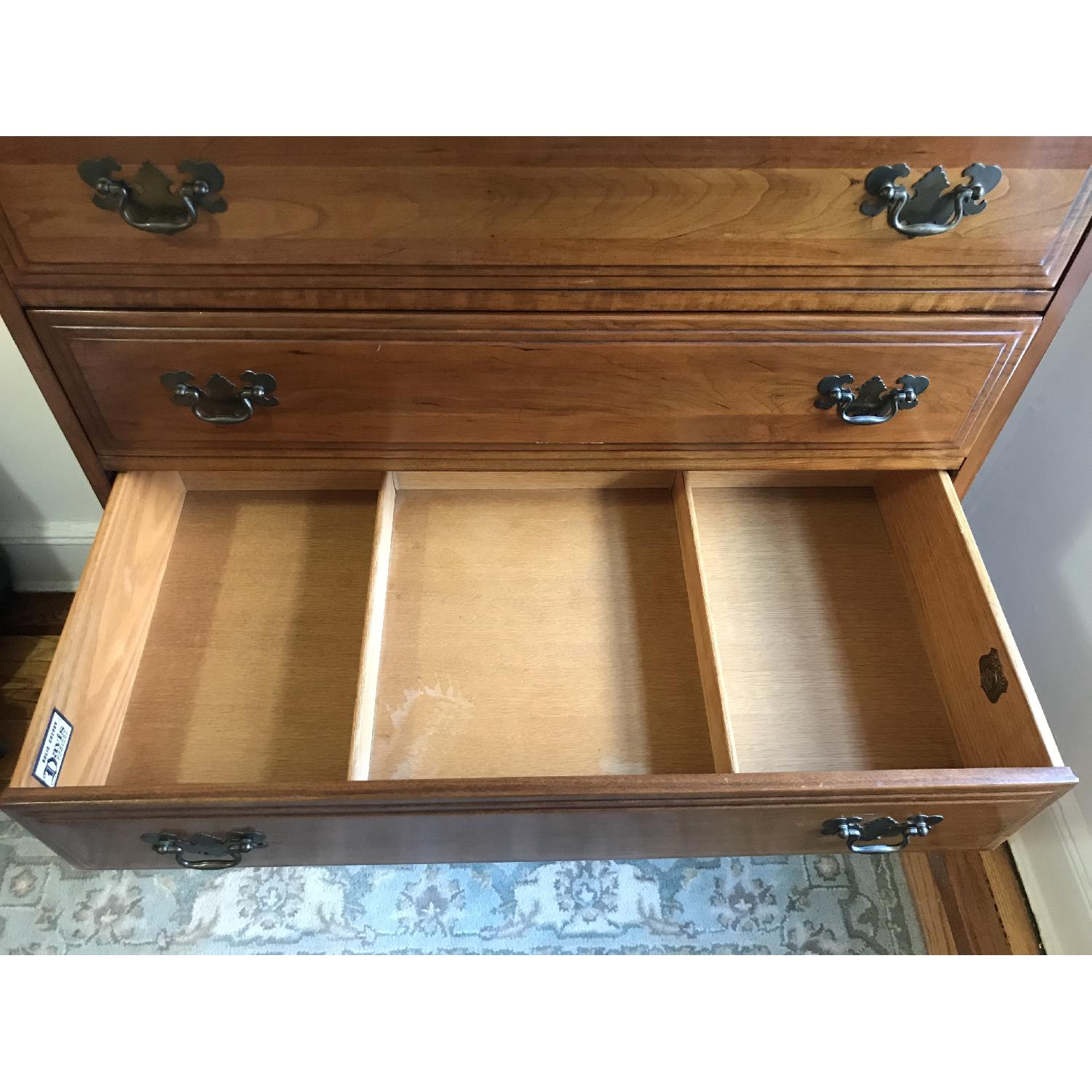 Davis Cabinet Company Solid Cherry Wood Dresser - image-6