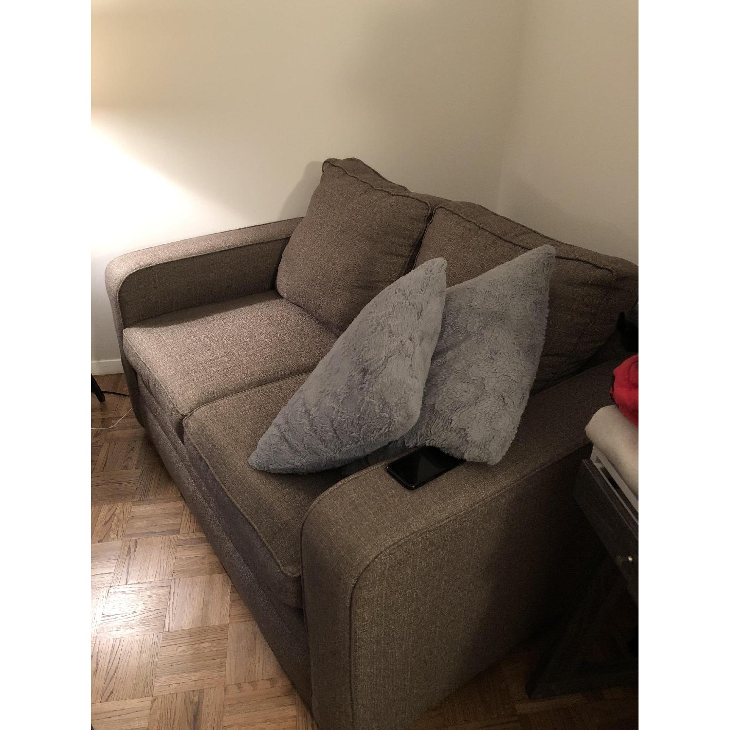 Bob's Greyson Loveseat Sofa AptDeco