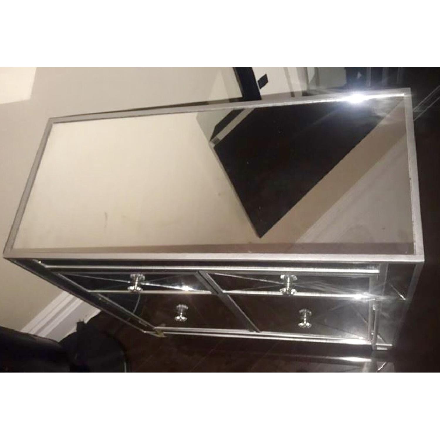 Joss & Main Mirrored 2 Drawer Accent Cabinet - image-3