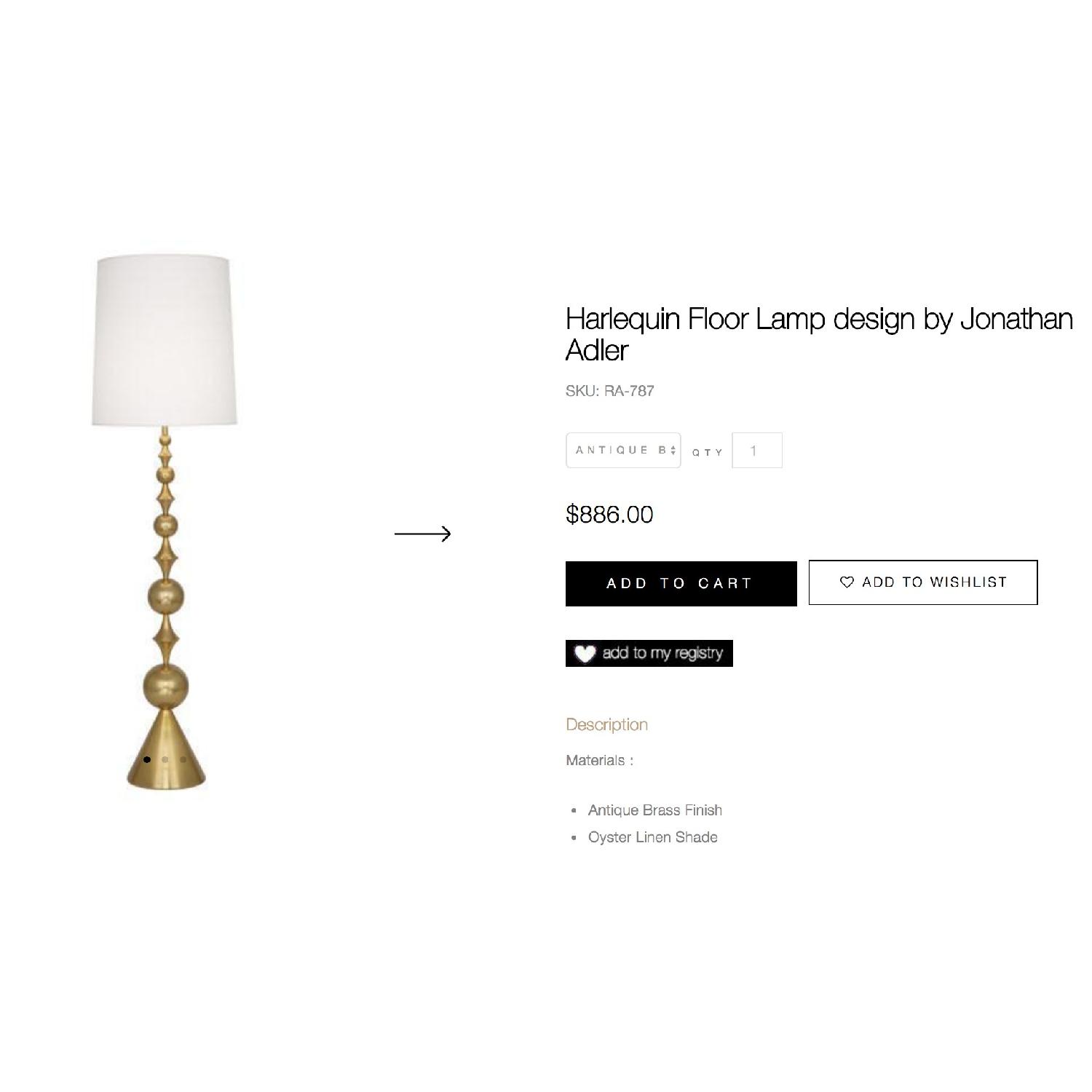 Jonathan Adler Harlequin Floor Lamp - image-1