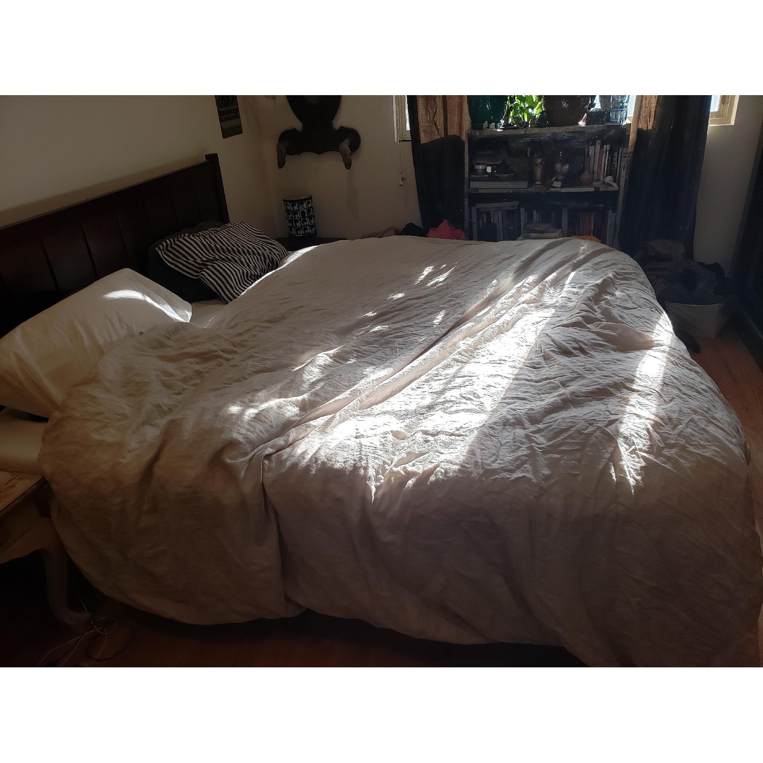 Zinus Adrian King Size Wood Bed Frame - image-4