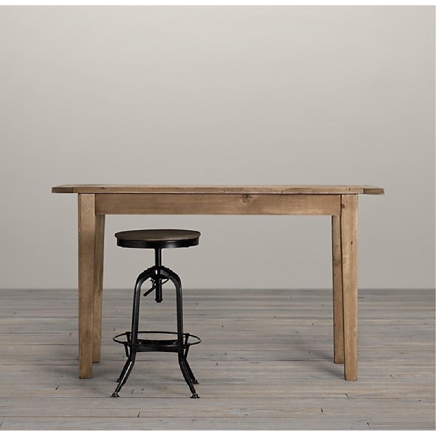 Restoration Hardware Boulangerie Counter Table w/ 4 Stools - image-1