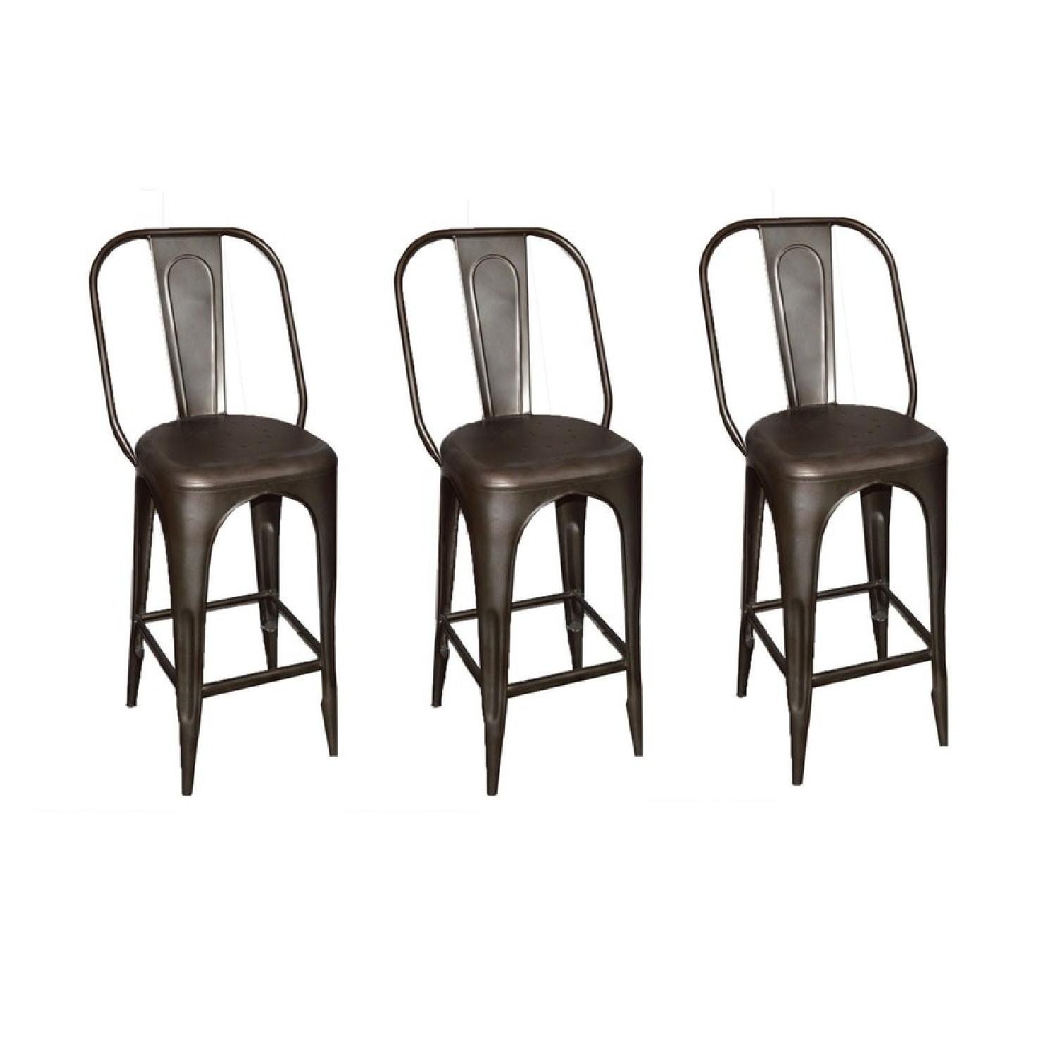 Restoration Hardware Boulangerie Counter Table w/ 4 Stools - image-6