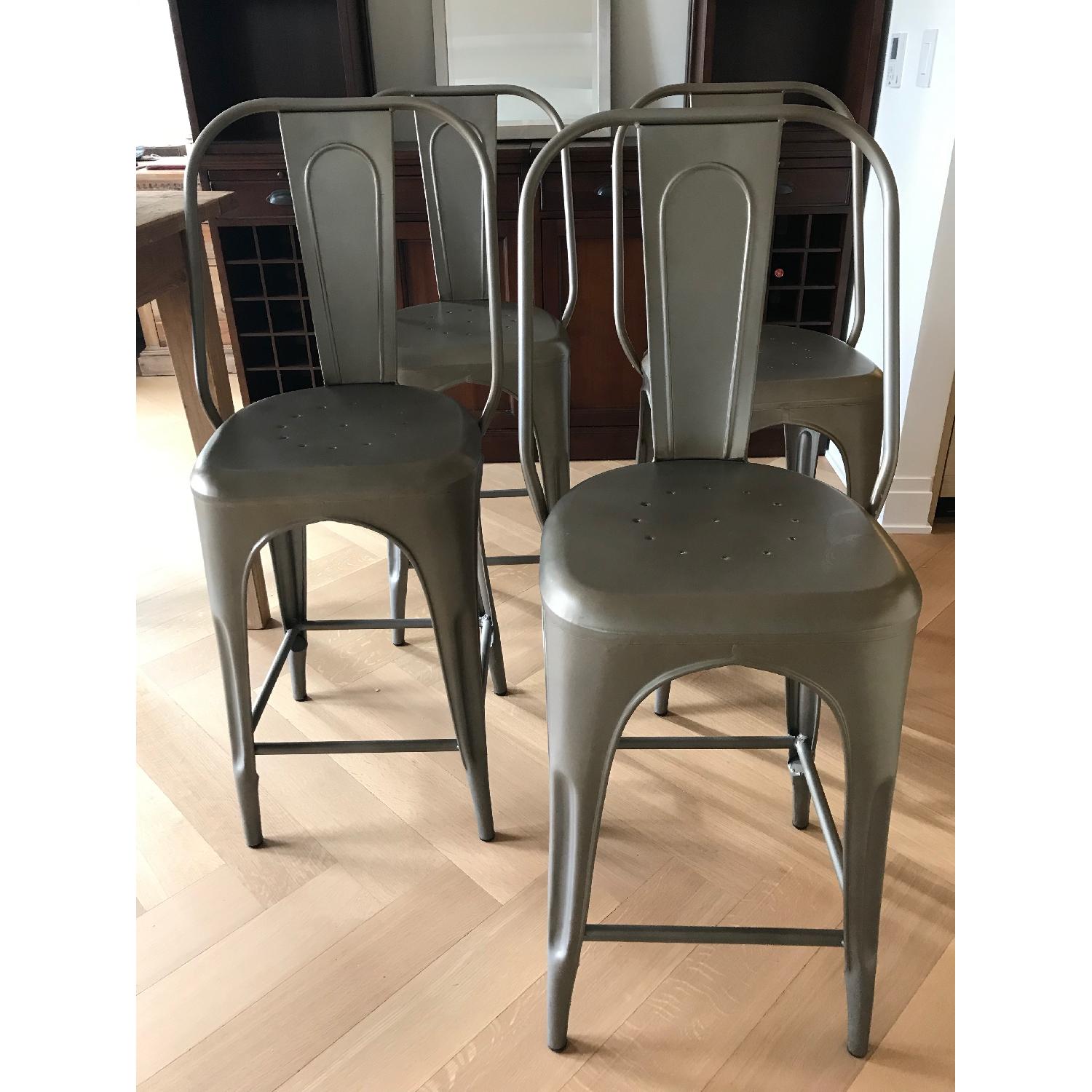 Restoration Hardware Boulangerie Counter Table w/ 4 Stools - image-7