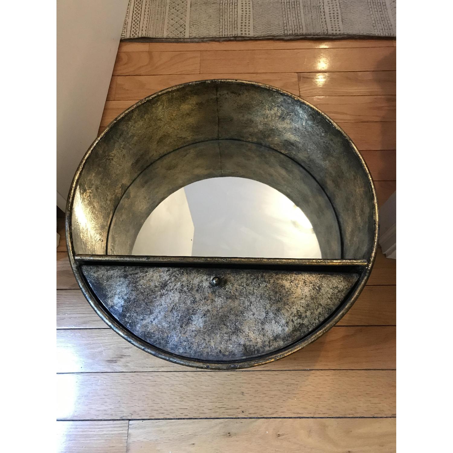Anthropologie Mercana Industrialist Mirror Shelf - image-3