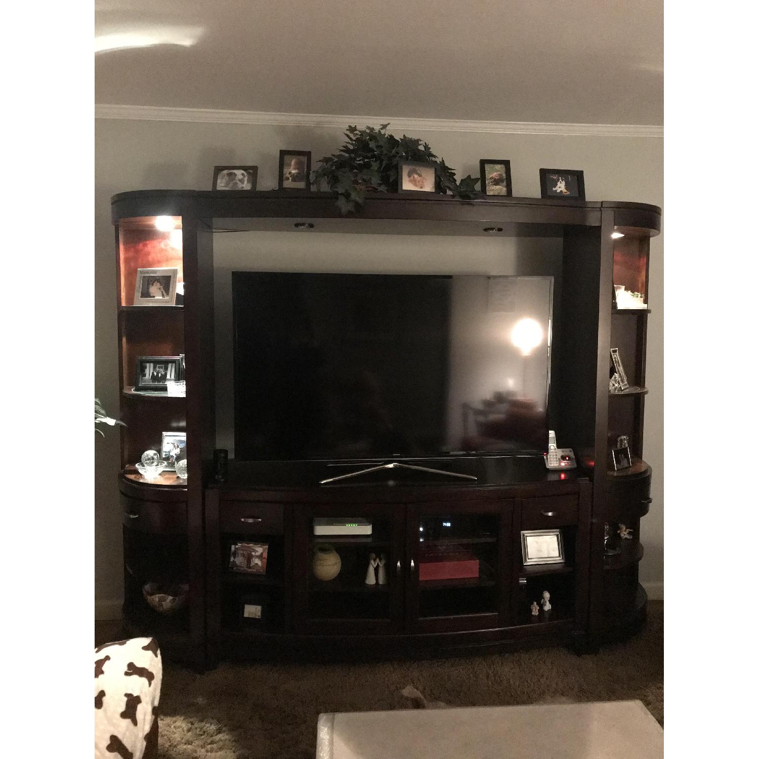 Havertys Polaris Entertainment Wall Unit - image-1