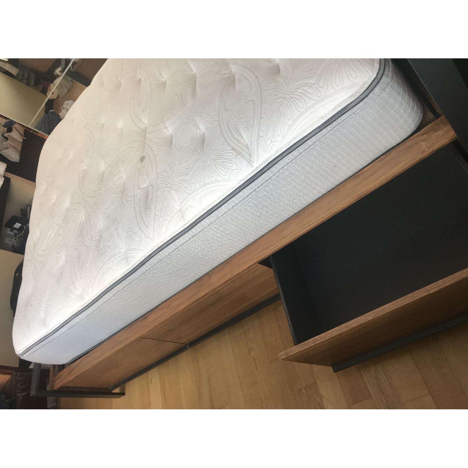 Crate & Barrel Bowery Storage Queen Bed - image-3