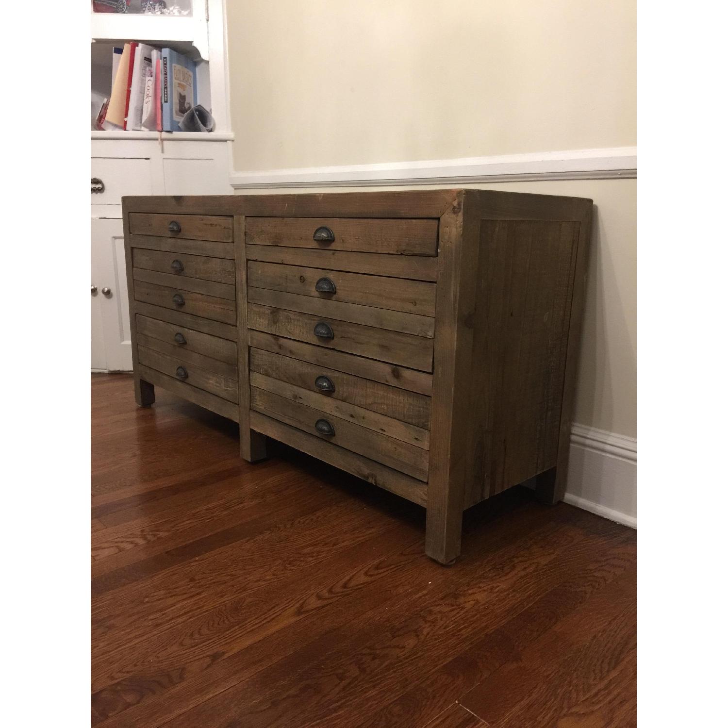 Restoration Hardware Printmaker's 6 Drawer Dresser - image-2
