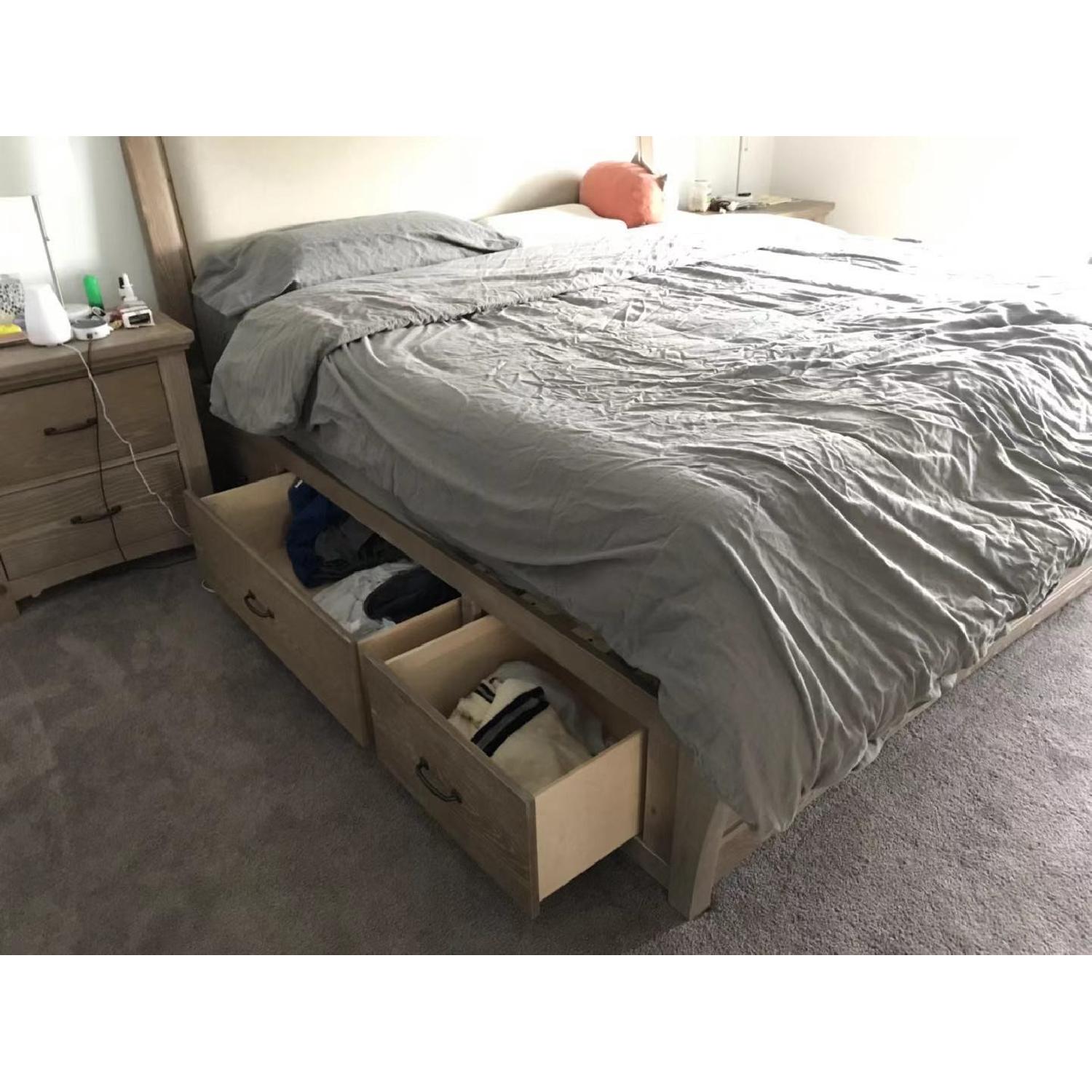 Costco Chambers Collection Dual Storage King Size Bed AptDeco