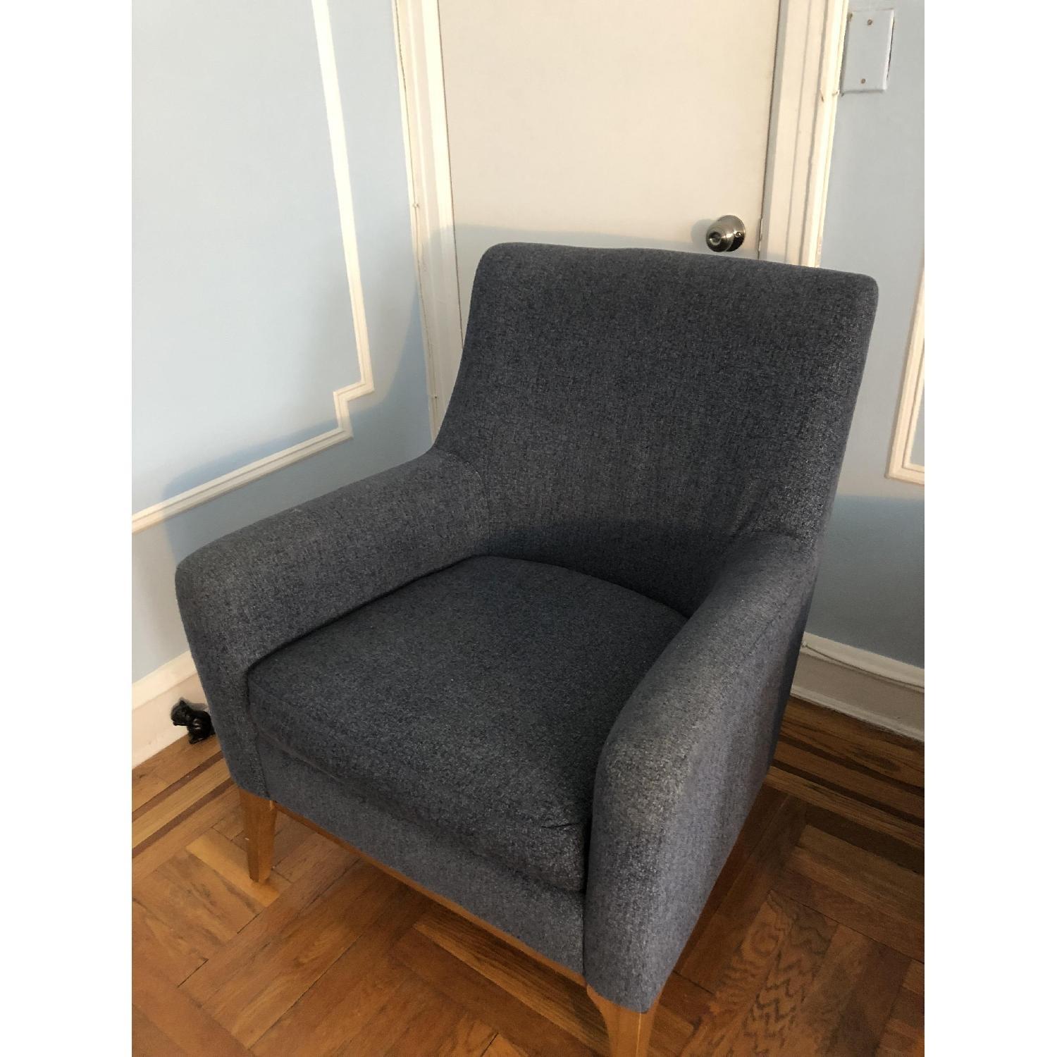 West Elm Sloane Upholstered Chair - image-3