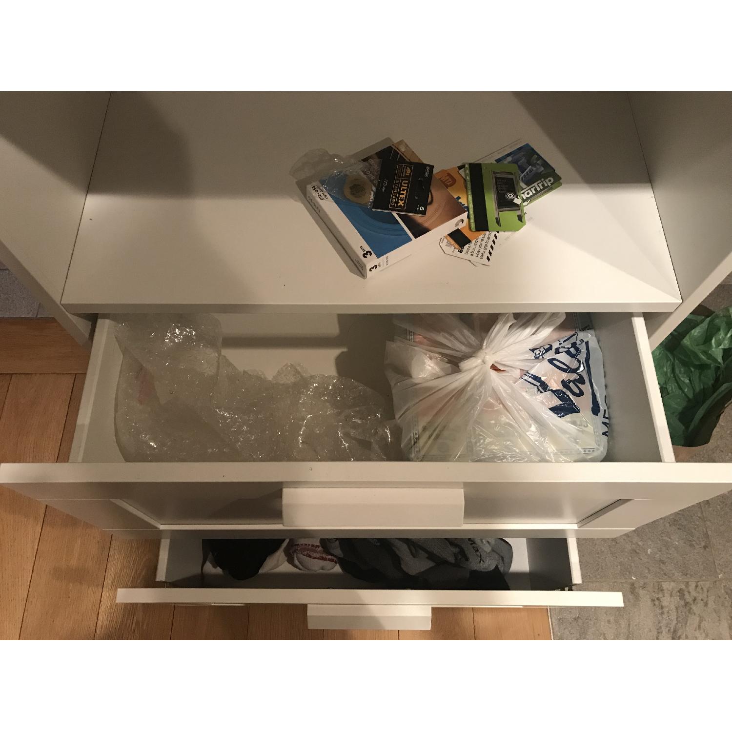 Ikea Brimnes Bookcase w/ 2 Storage Drawers AptDeco