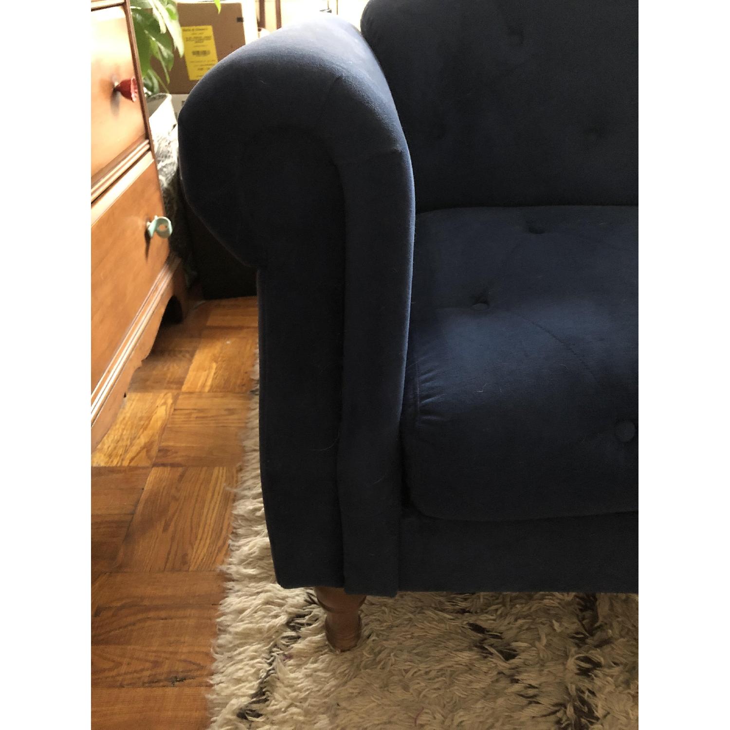 Urban Outfitters Sabina Velvet Tufted Sofa - image-4