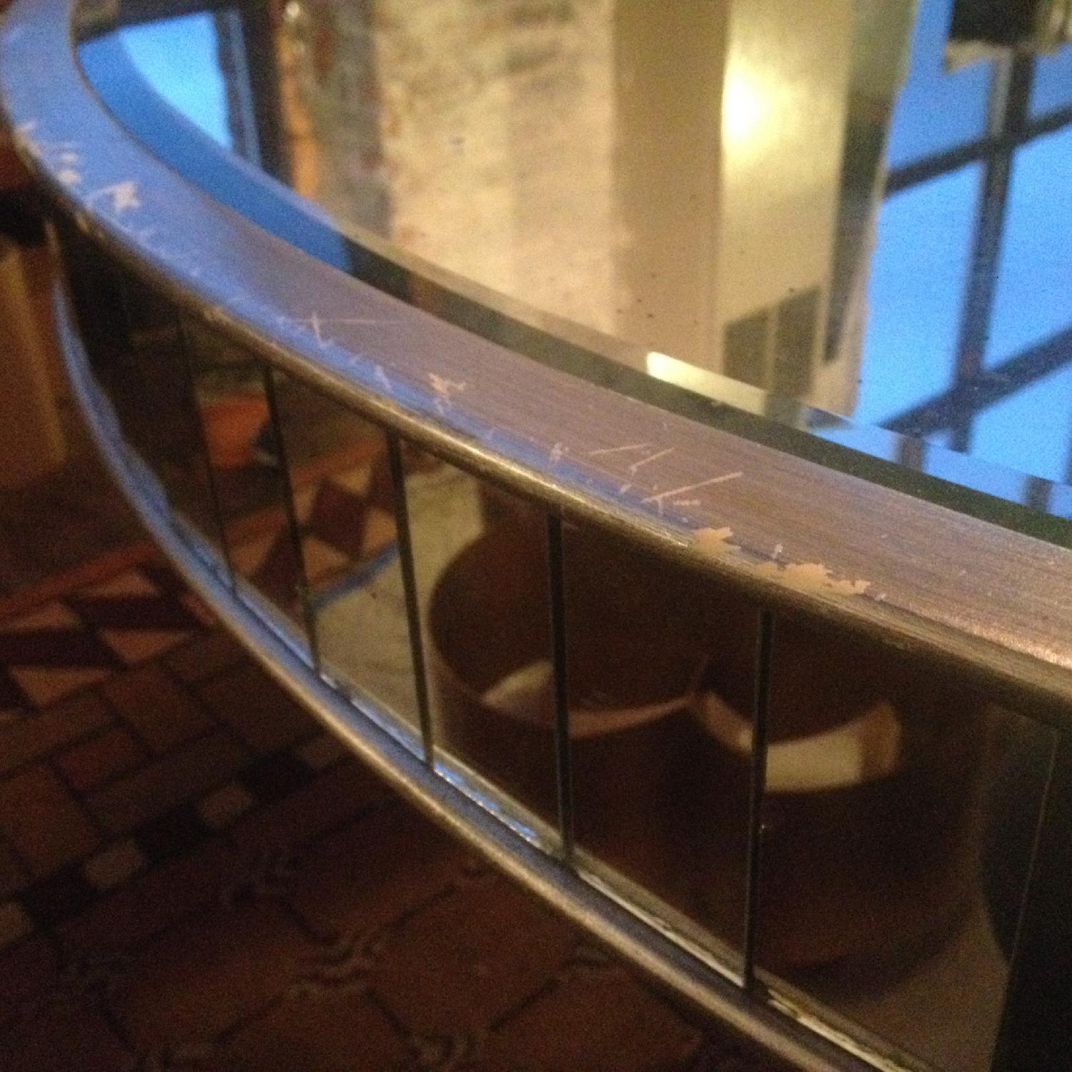 Z Gallerie Mirrored Venetian Dining Table w/ 4 Chairs - image-4