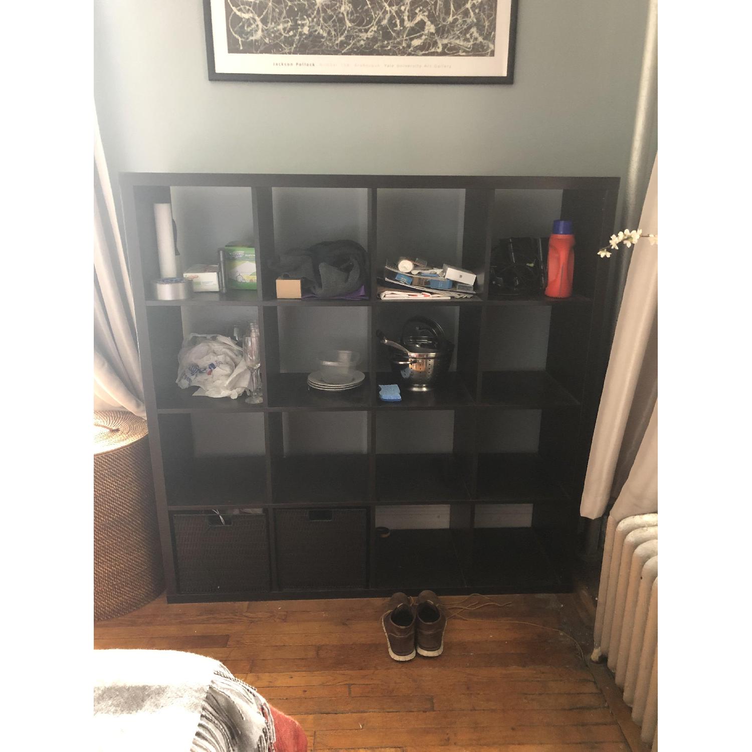Ikea Kallax Shelving Unit/Room Divider AptDeco