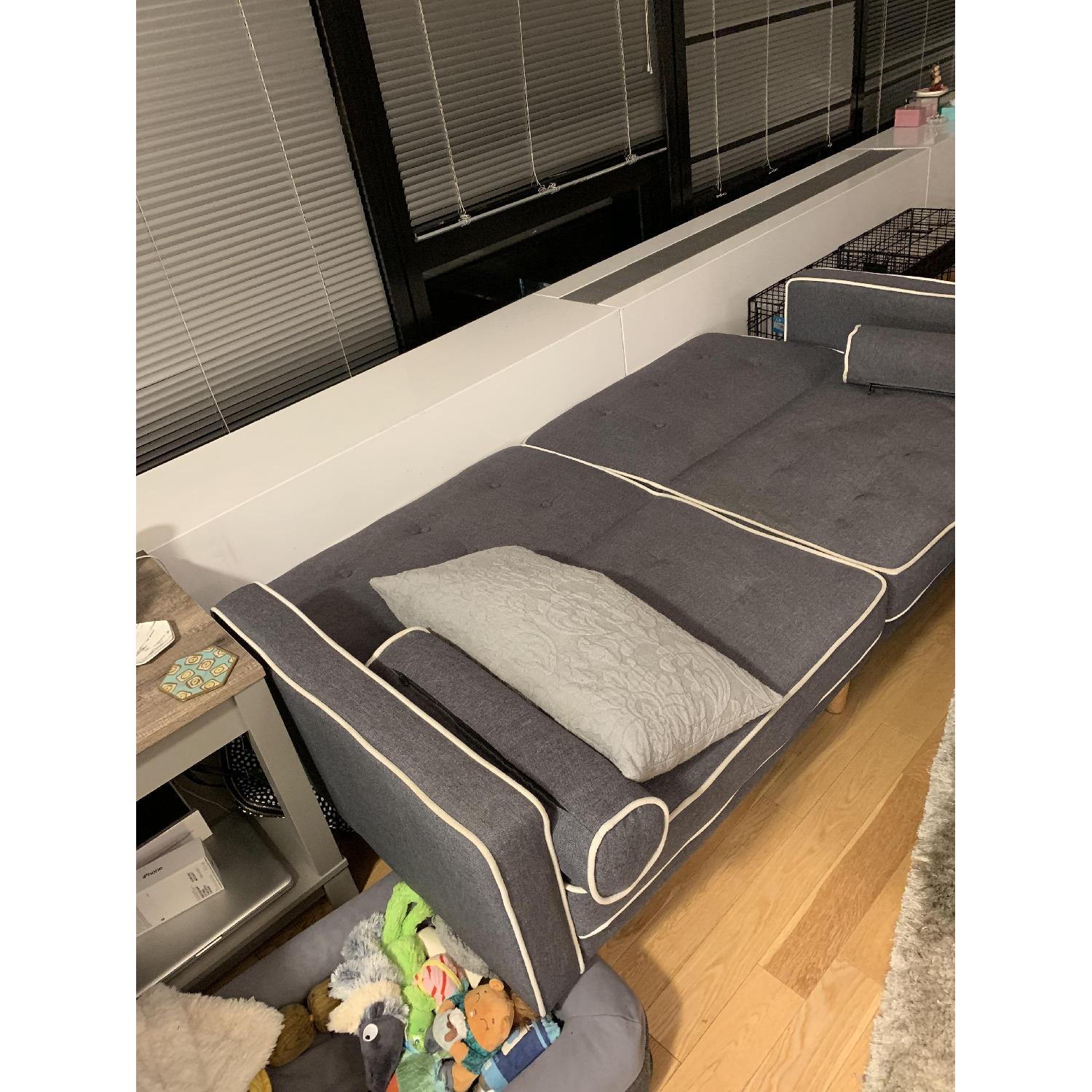 Ebern Designs Elvie Convertible Sofa - image-5