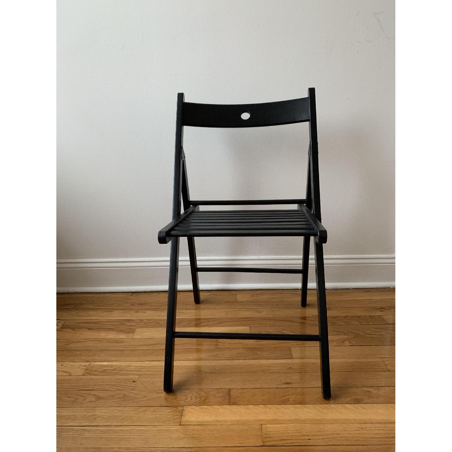 IKEA テリエ TERJE 4脚セット IKEA TERJE FRÖSVI 木製折りたたみチェア 4脚セット ナチュラル